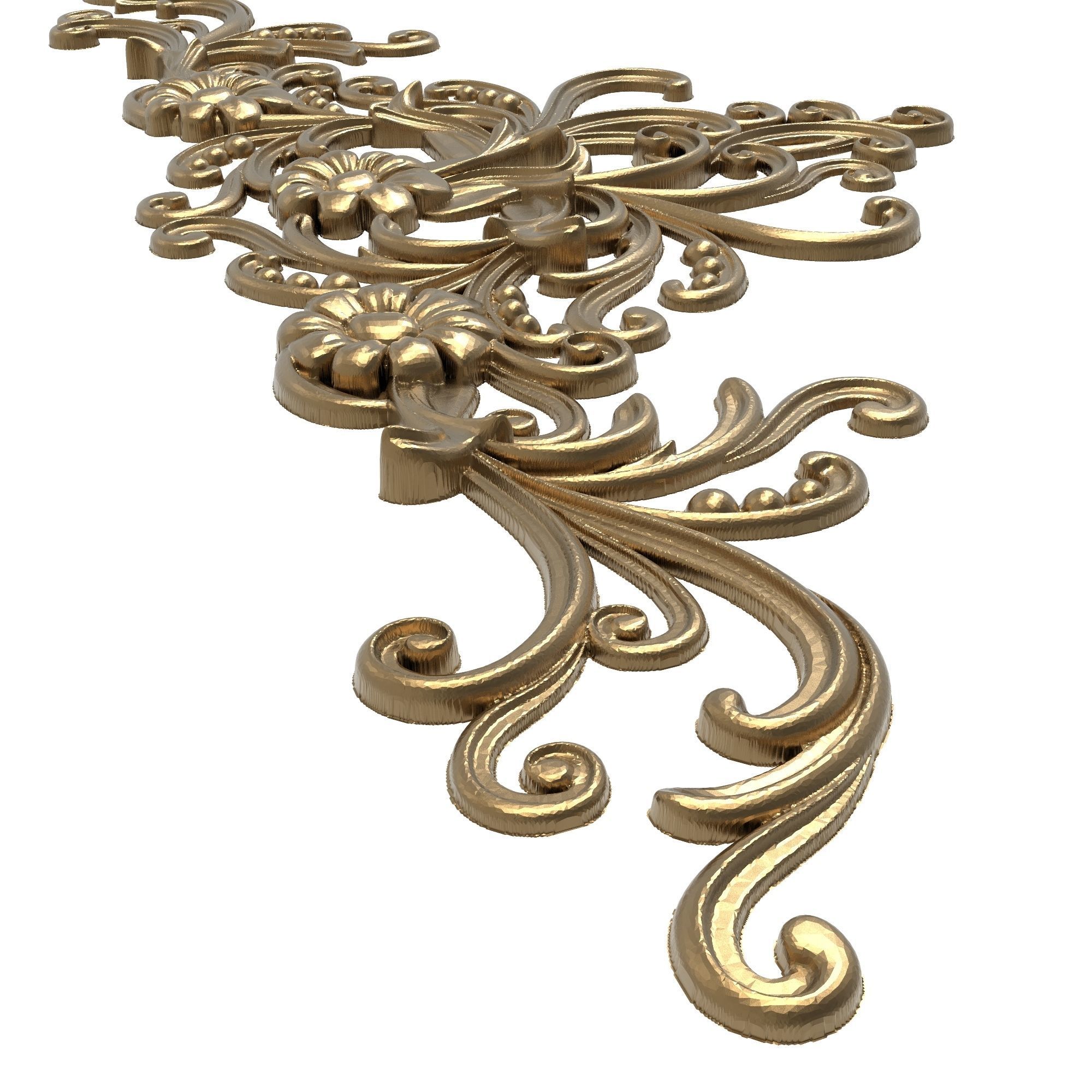 decorative pattern ready for 3D printing 3D model_5