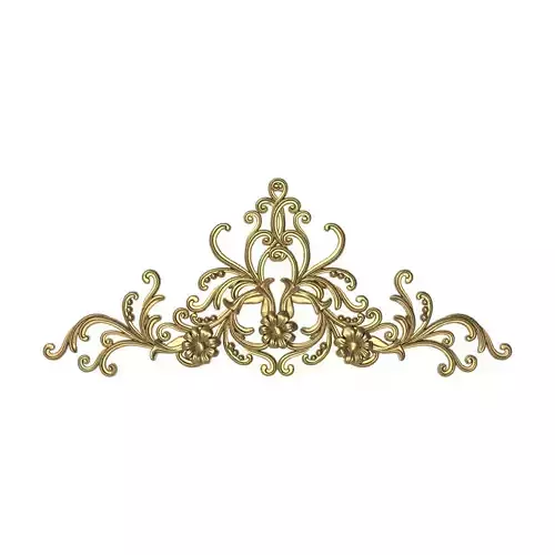  decorative pattern ready for 3D printing 3D model