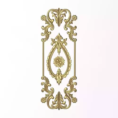  decorative pattern ready for 3D printing