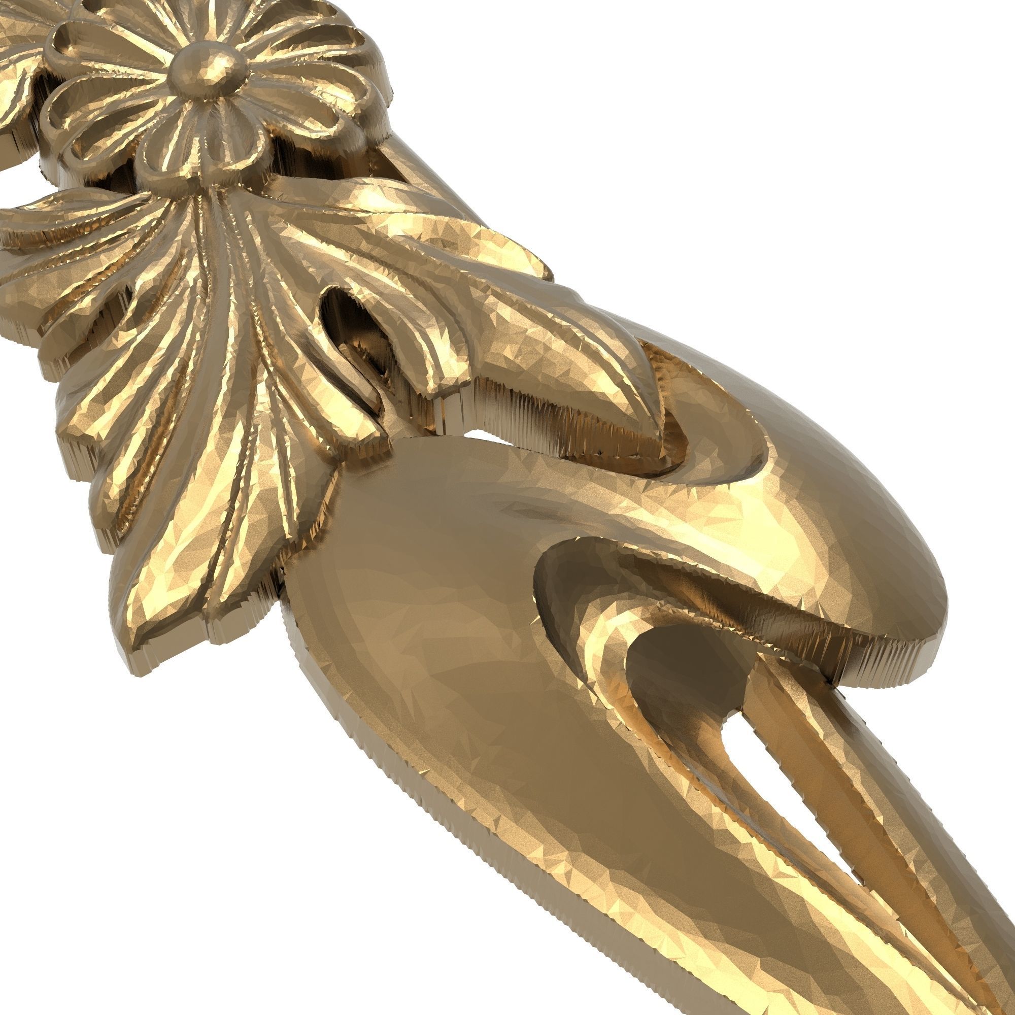 decorative pattern ready for 3D printing 3D model_6