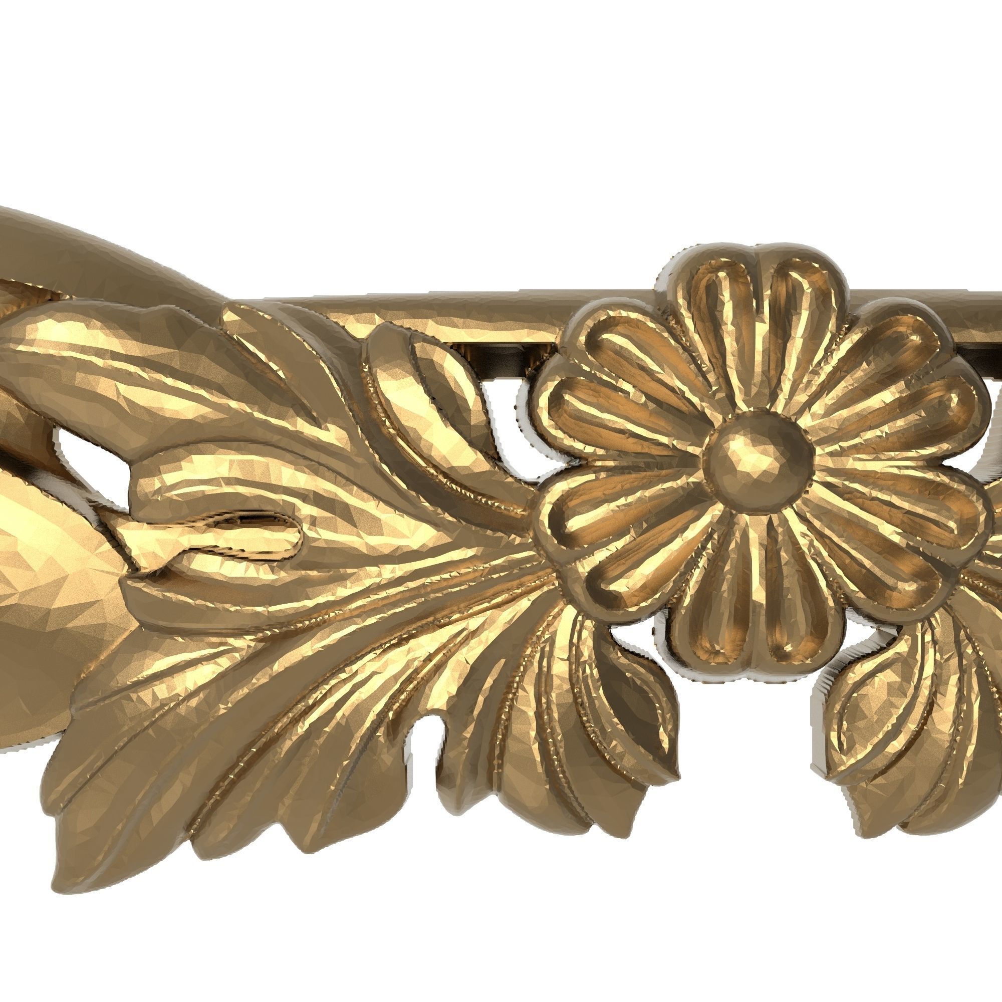 decorative pattern ready for 3D printing 3D model_1