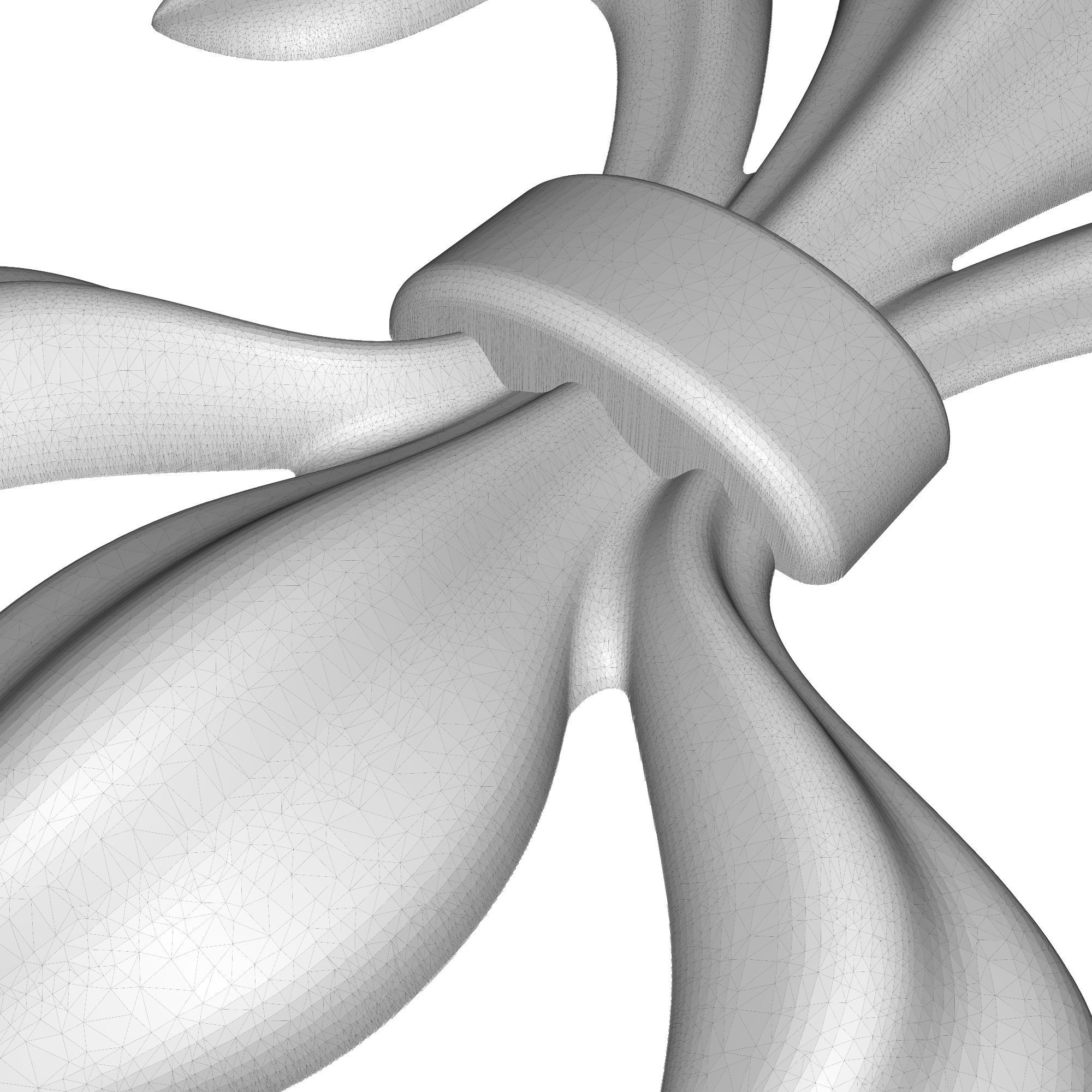 decorative pattern ready for 3D printing 3D model_6