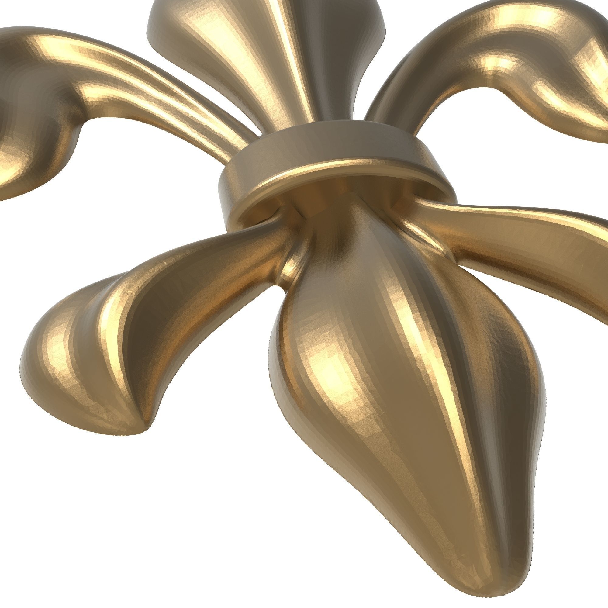 decorative pattern ready for 3D printing 3D model_2