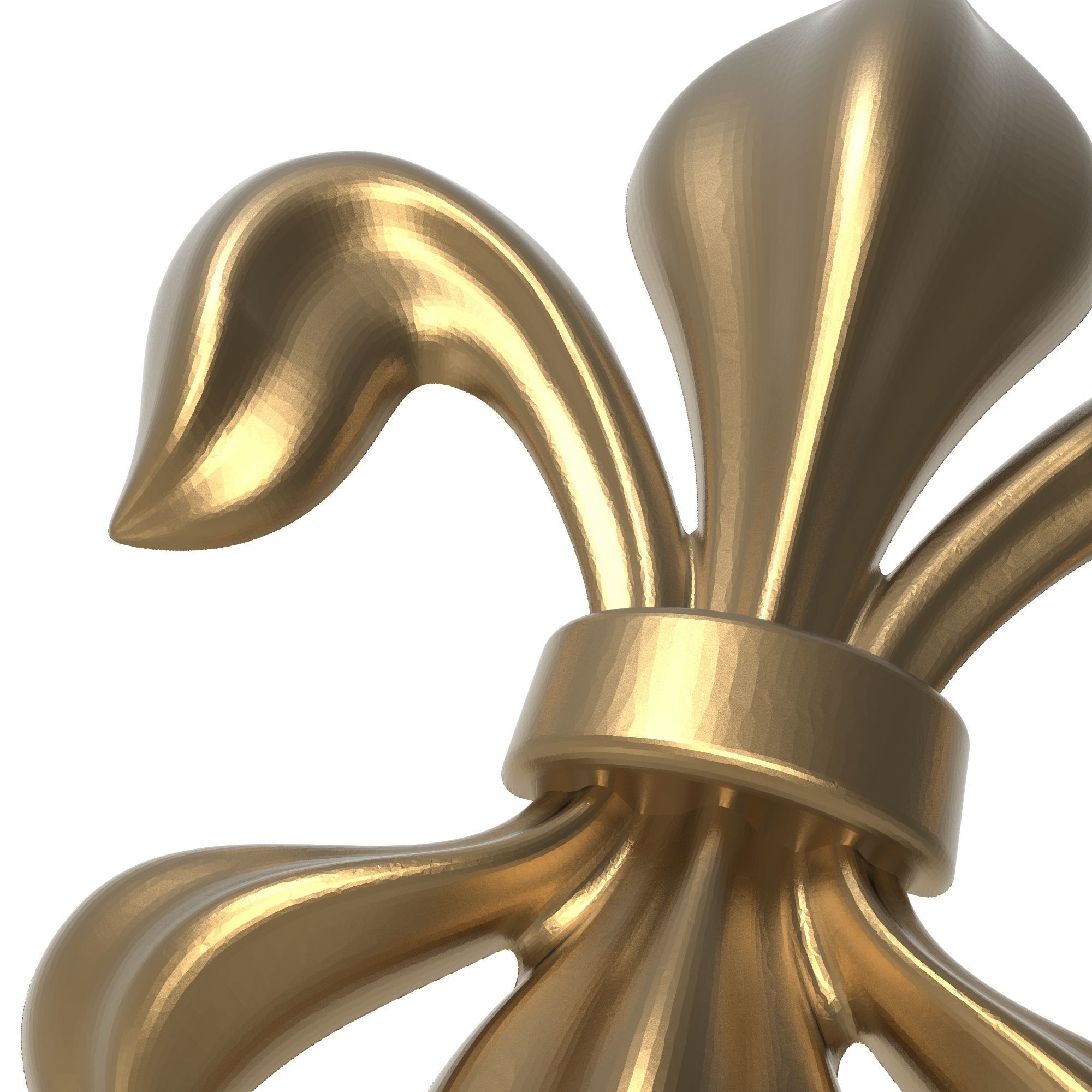 decorative pattern ready for 3D printing 3D model_4