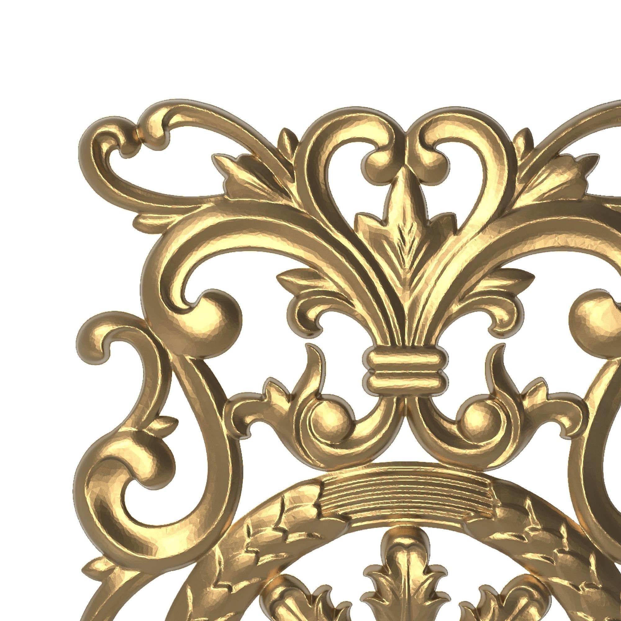 decorative pattern ready for 3D printing 3D model_1