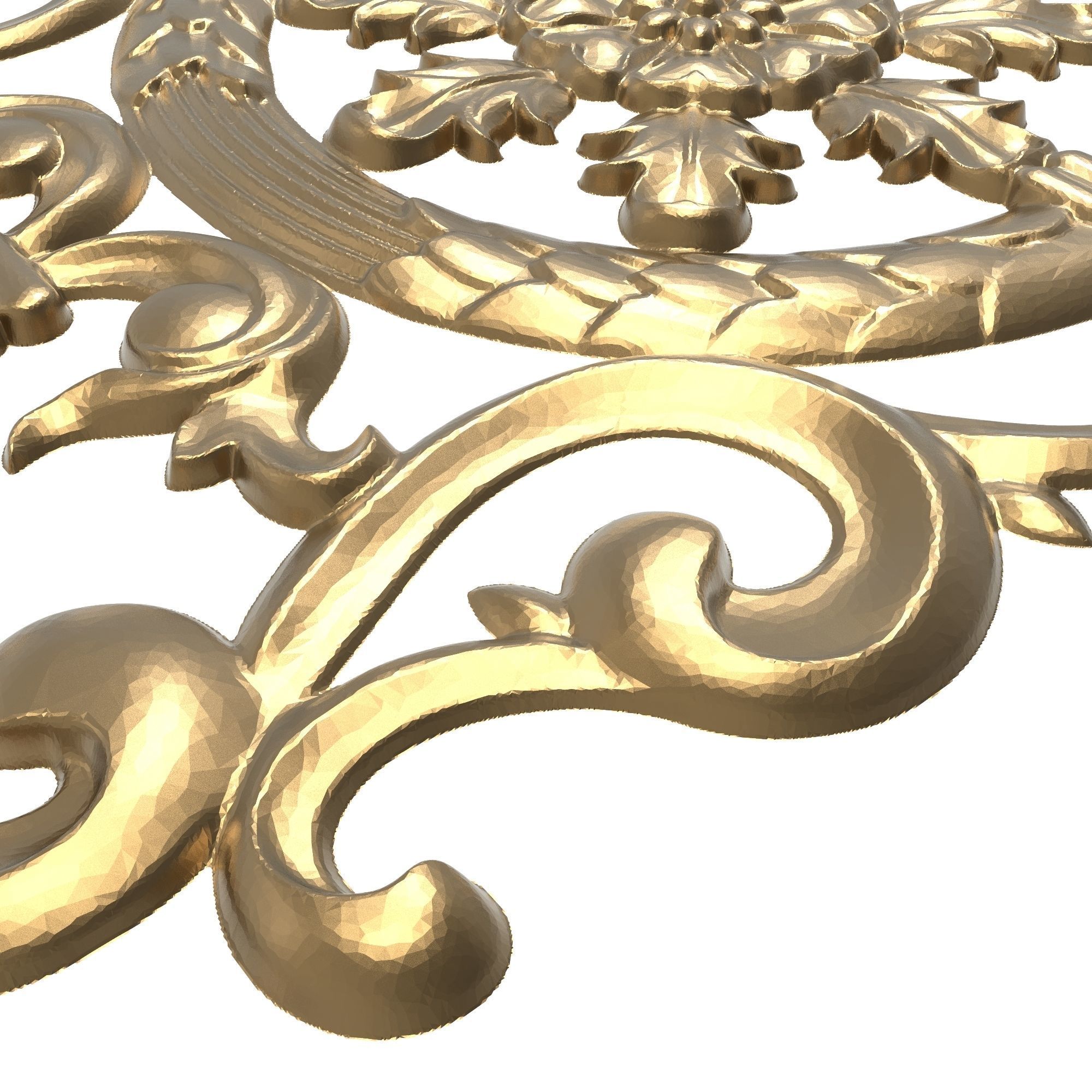 decorative pattern ready for 3D printing 3D model_8