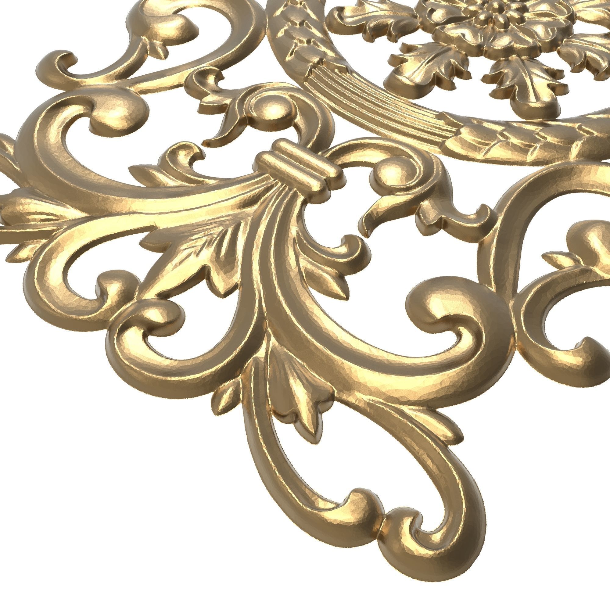 decorative pattern ready for 3D printing 3D model_5