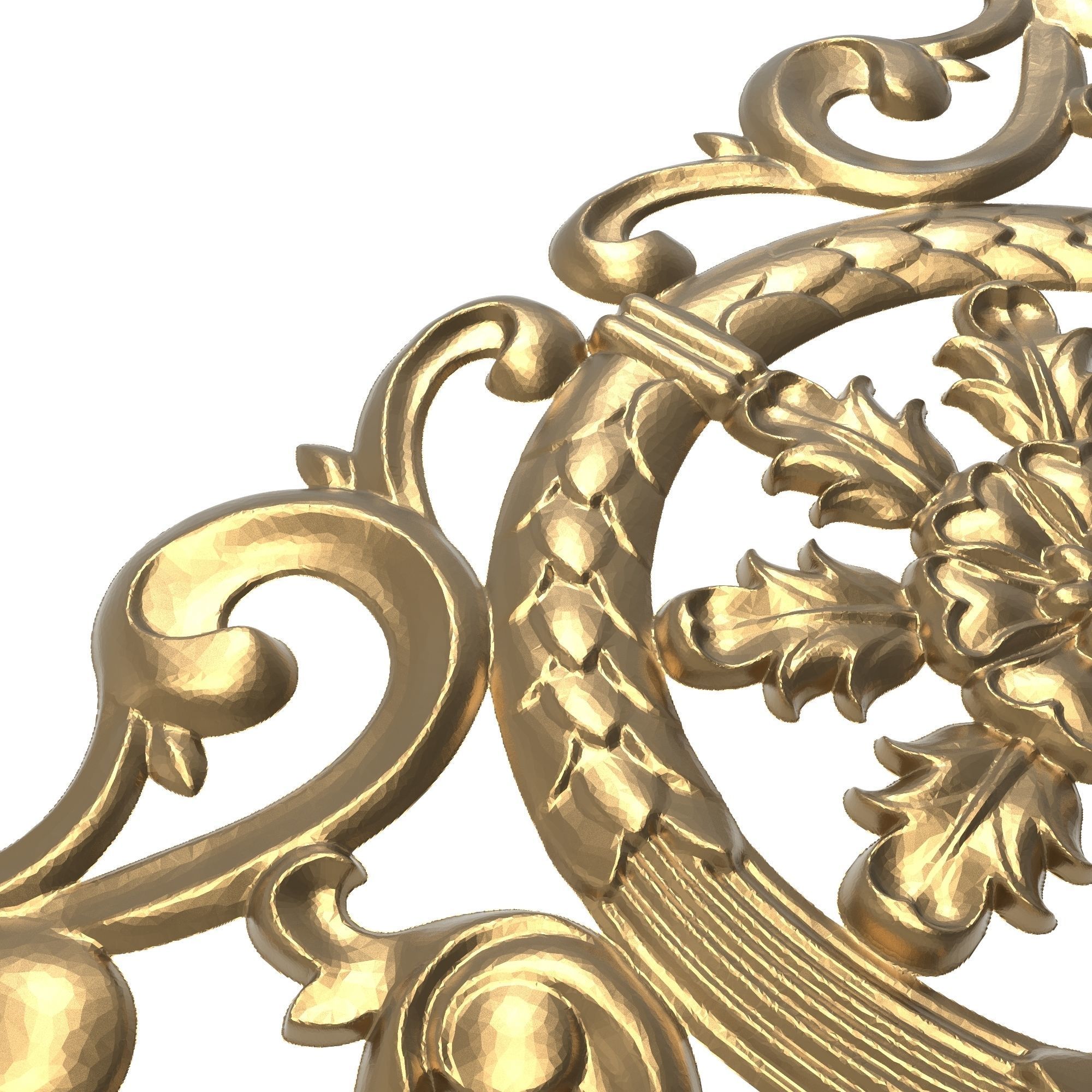 decorative pattern ready for 3D printing 3D model_6