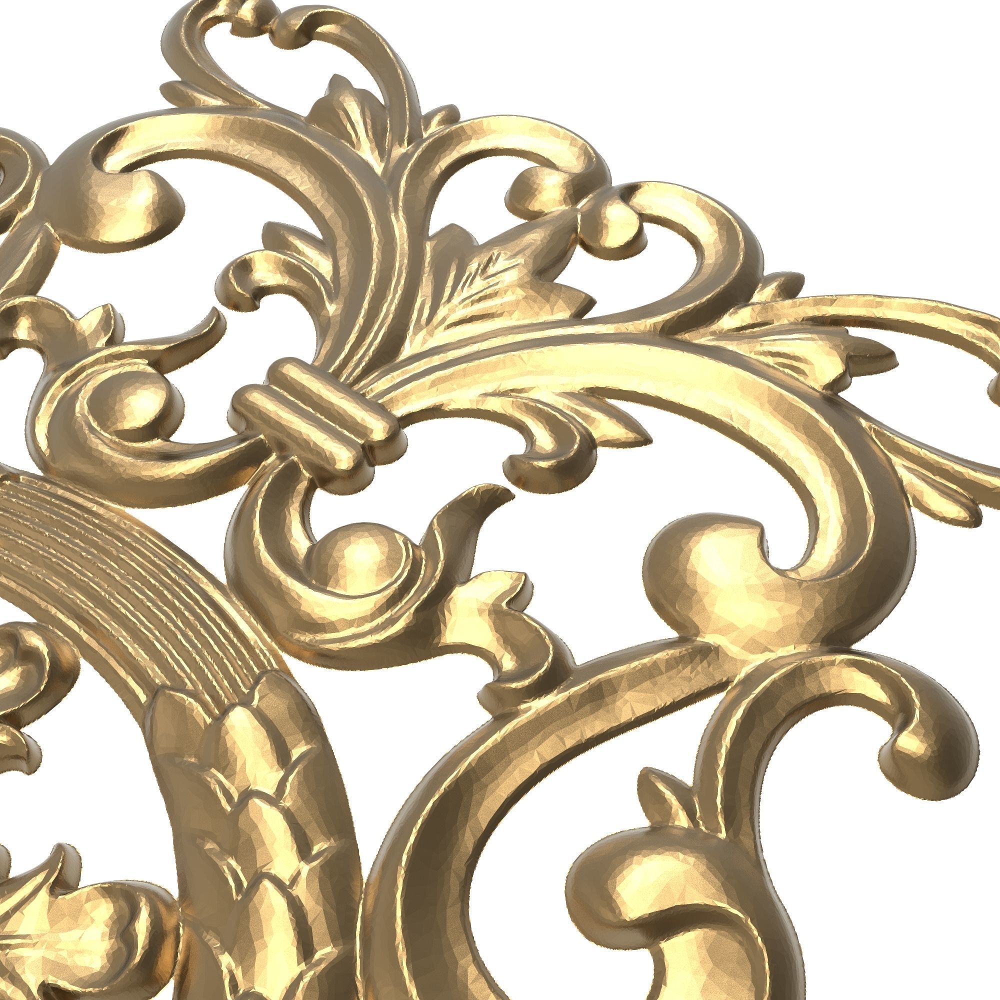 decorative pattern ready for 3D printing 3D model_7