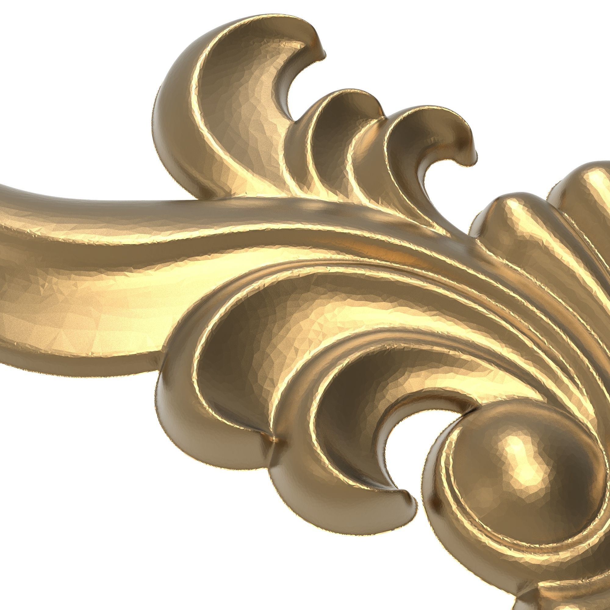 decorative pattern ready for 3D printing 3D model_7