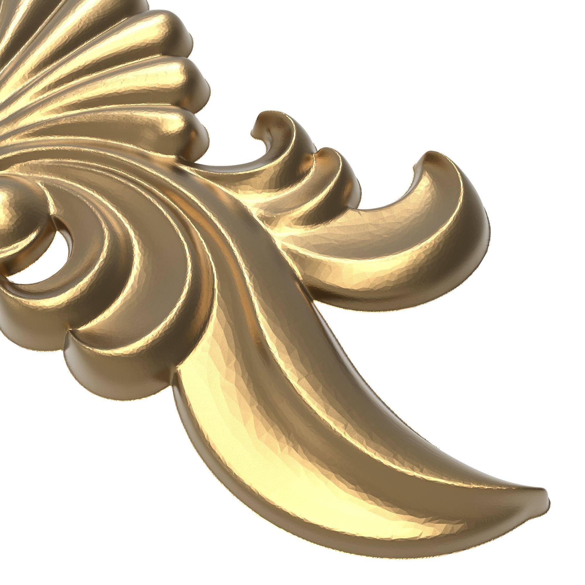 decorative pattern ready for 3D printing 3D model_5