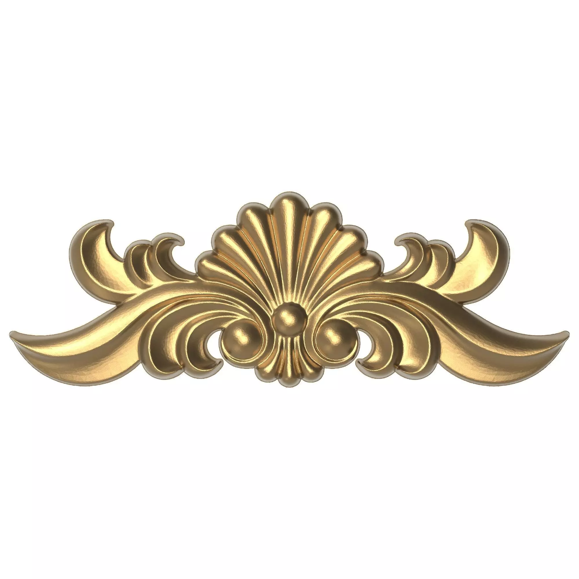 decorative pattern ready for 3D printing 3D model_0