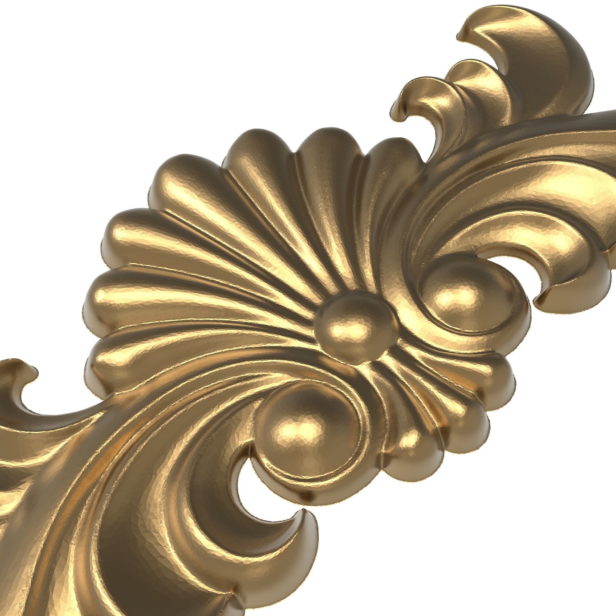 decorative pattern ready for 3D printing 3D model_4