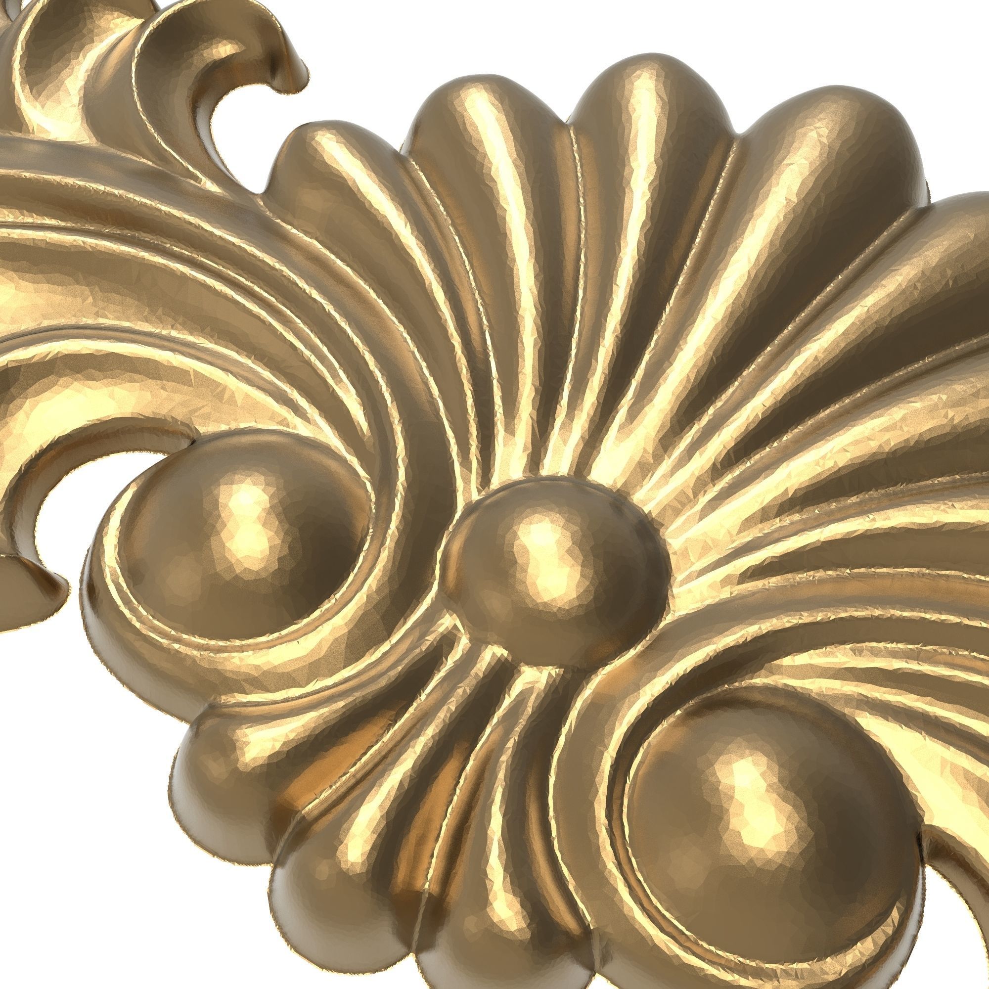 decorative pattern ready for 3D printing 3D model_6