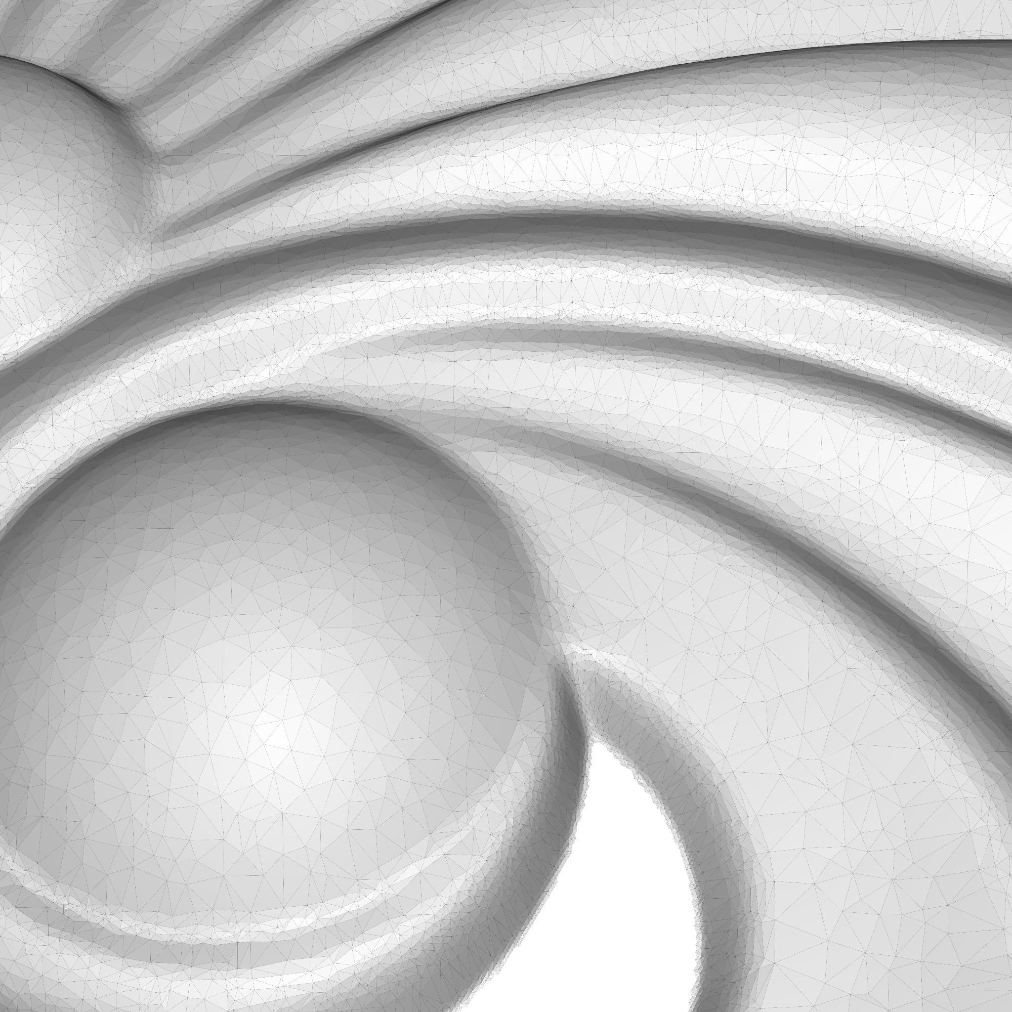 decorative pattern ready for 3D printing 3D model_8