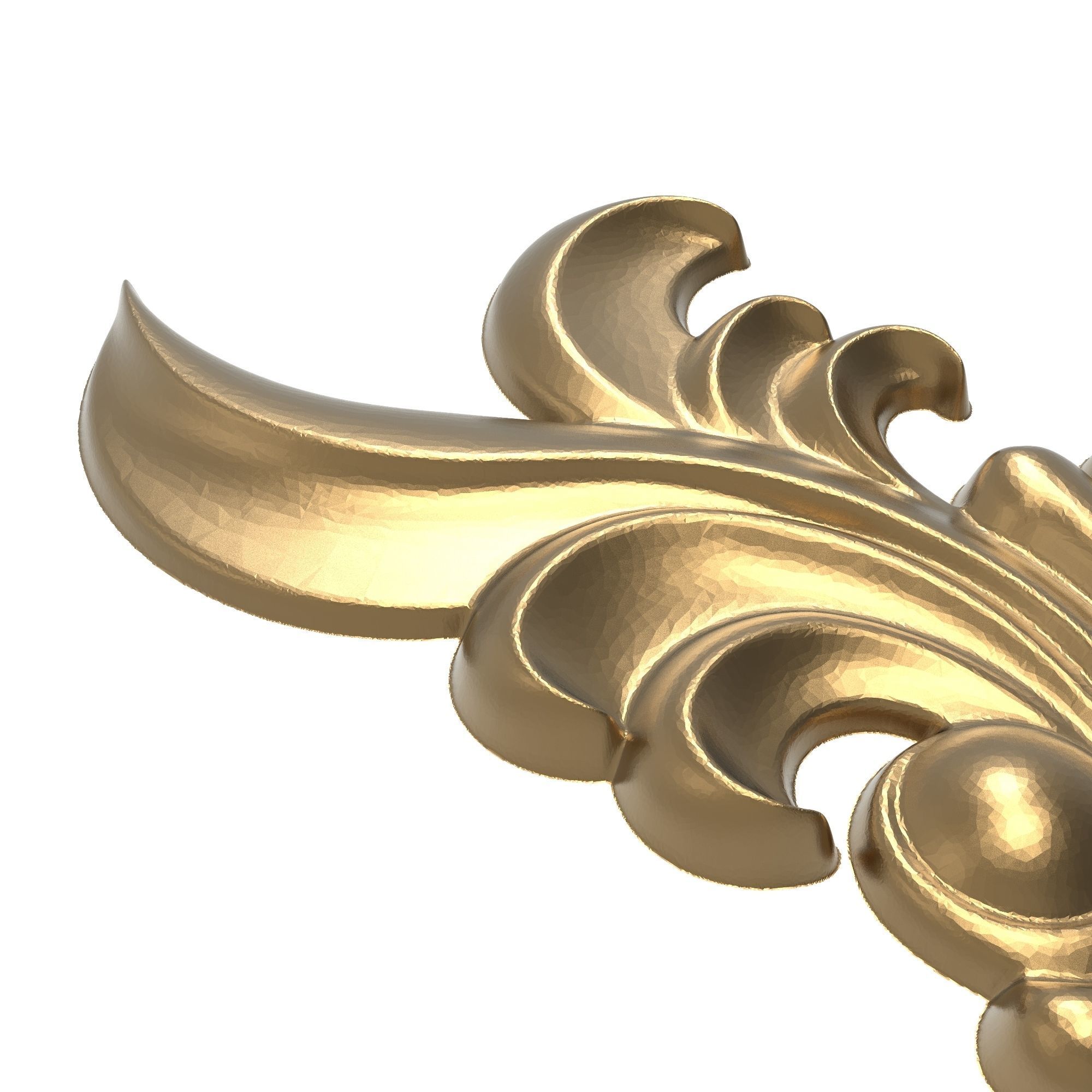 decorative pattern ready for 3D printing 3D model_3