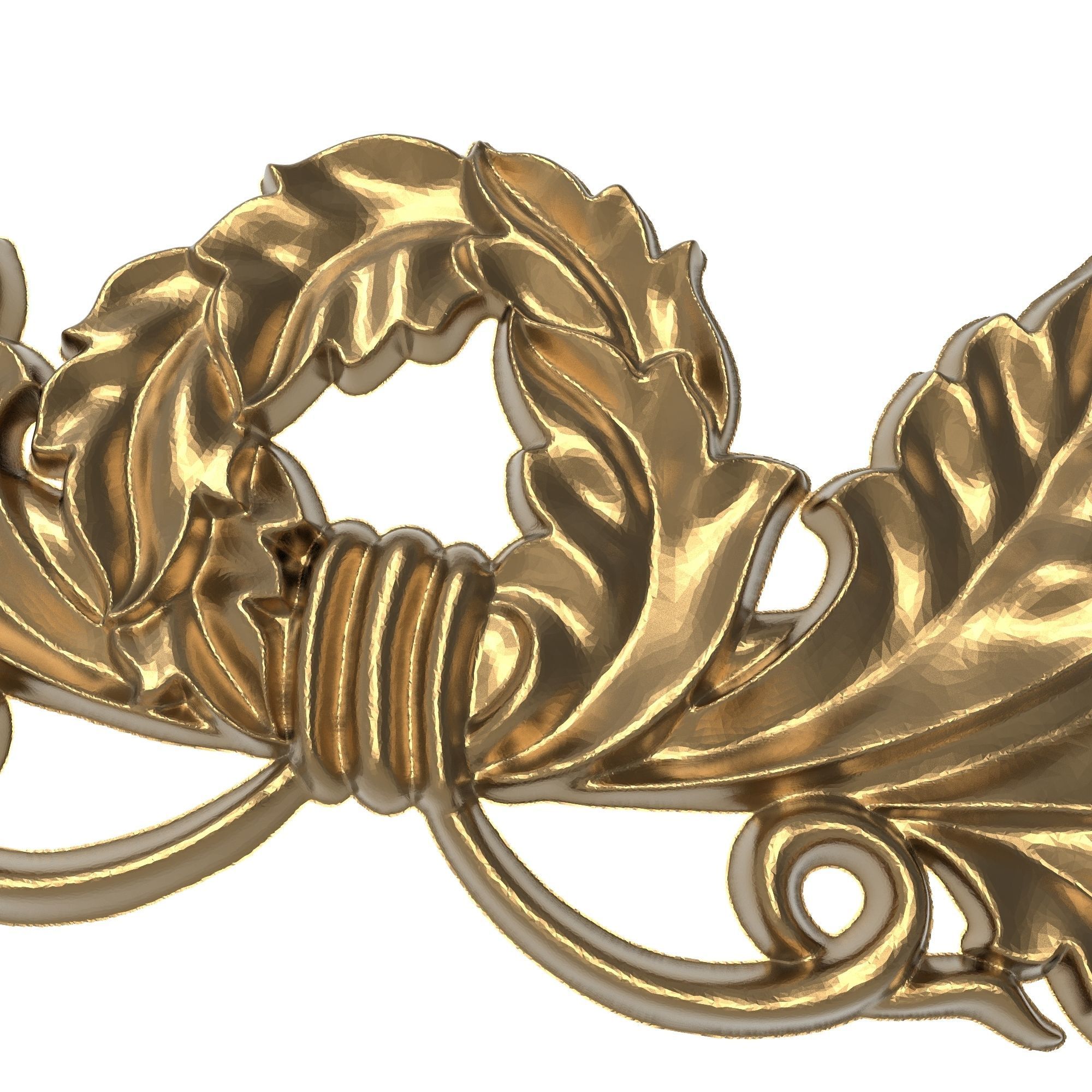 decorative pattern ready for 3D printing 3D model_8