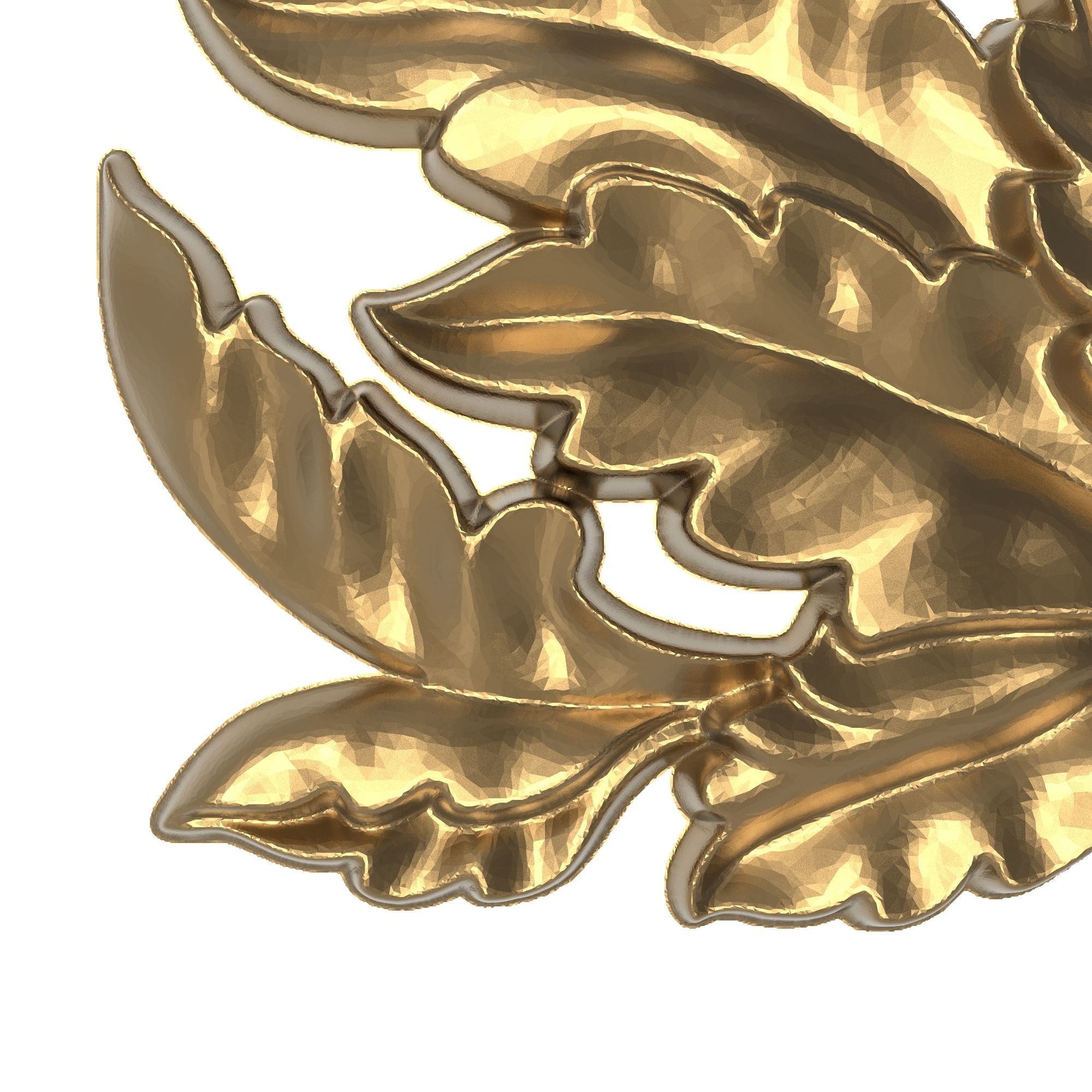 decorative pattern ready for 3D printing 3D model_2