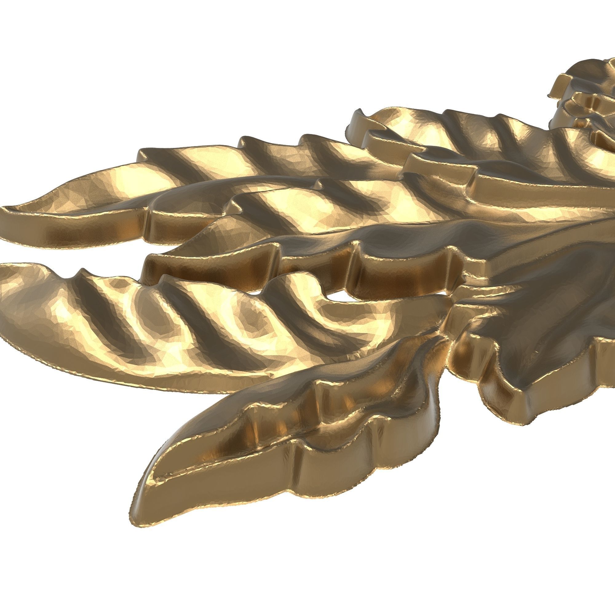 decorative pattern ready for 3D printing 3D model_3