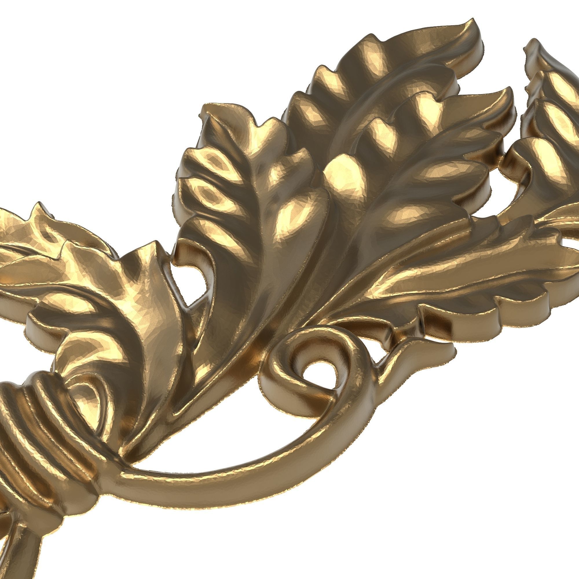 decorative pattern ready for 3D printing 3D model_5