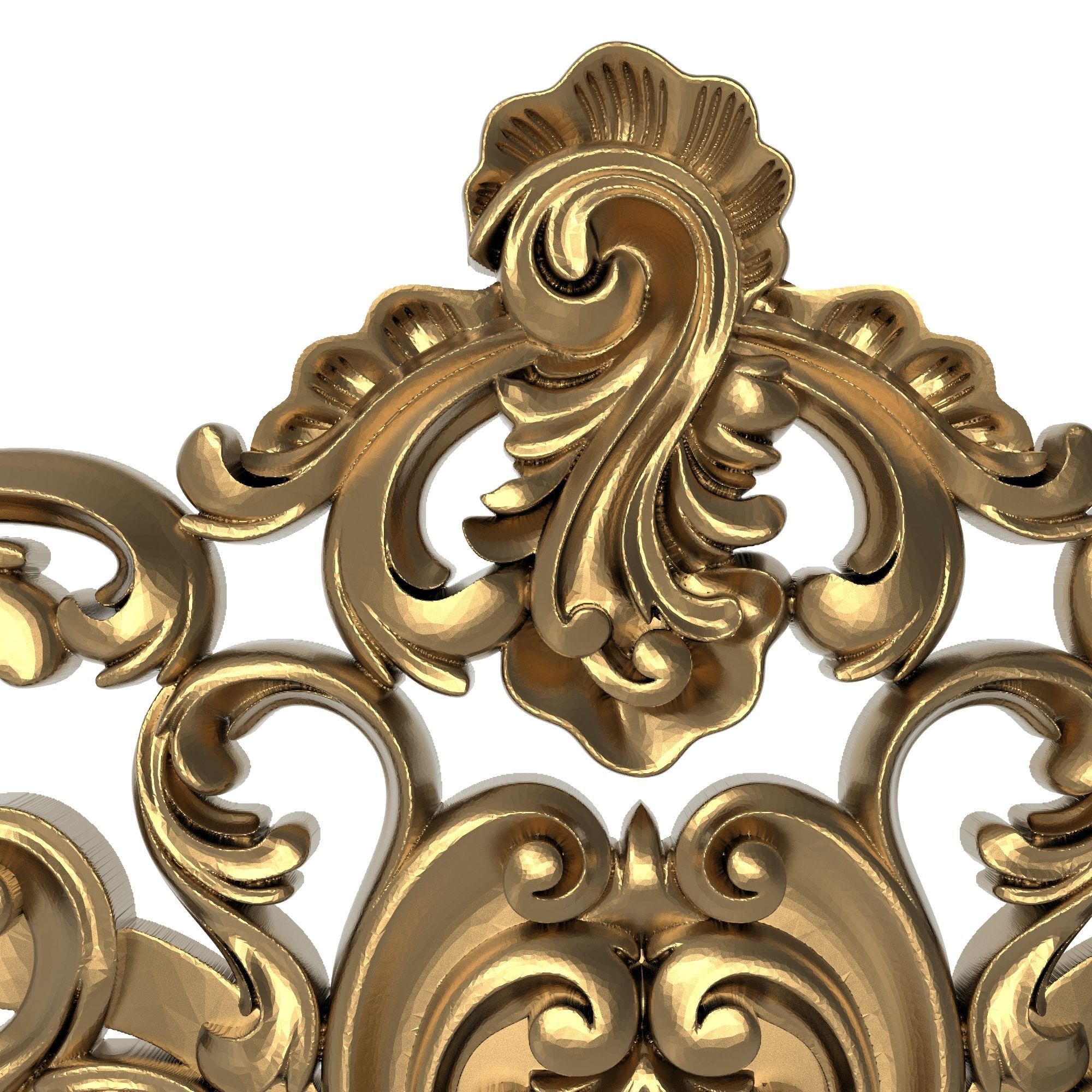 decorative pattern ready for 3D printing 3D model_1