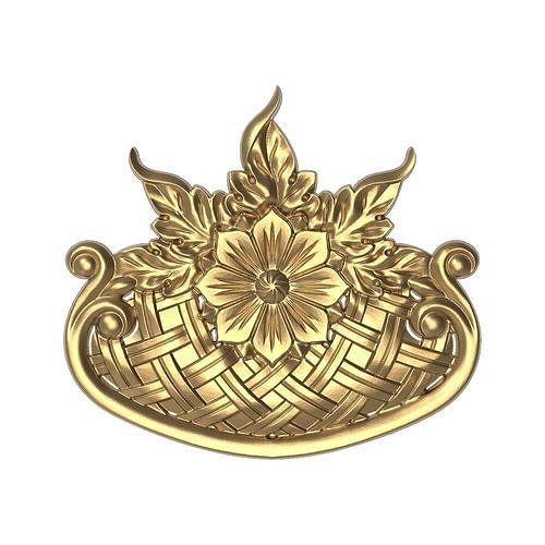  decorative pattern ready for 3D printing 3D model