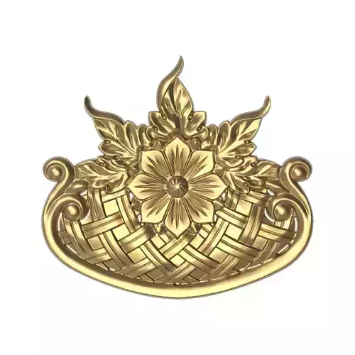  decorative pattern ready for 3D printing 3D model