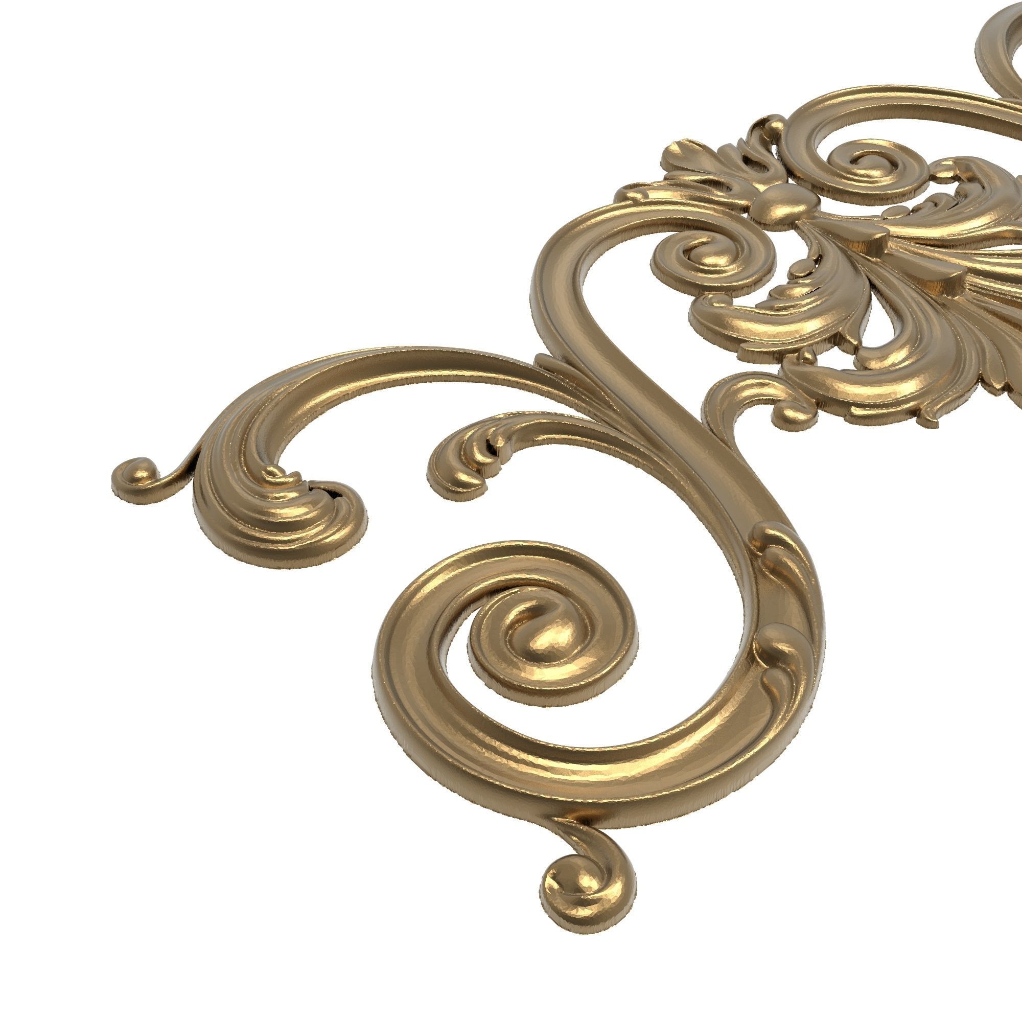 decorative pattern ready for 3D printing 3D model_6