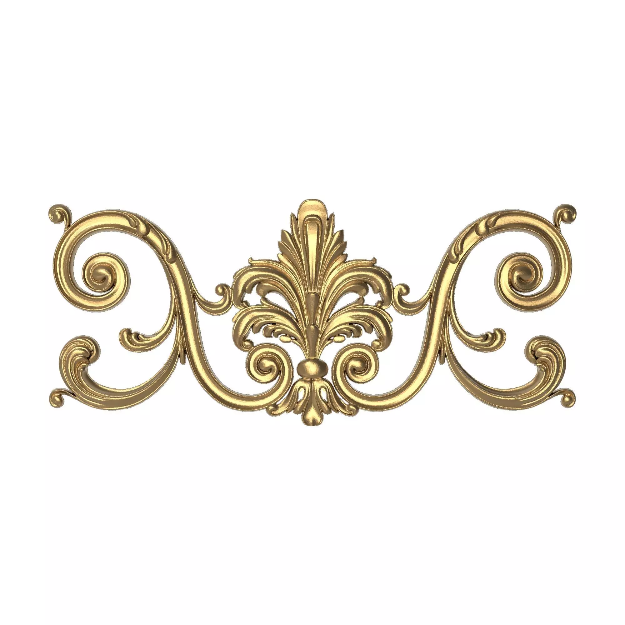 decorative pattern ready for 3D printing 3D model_0