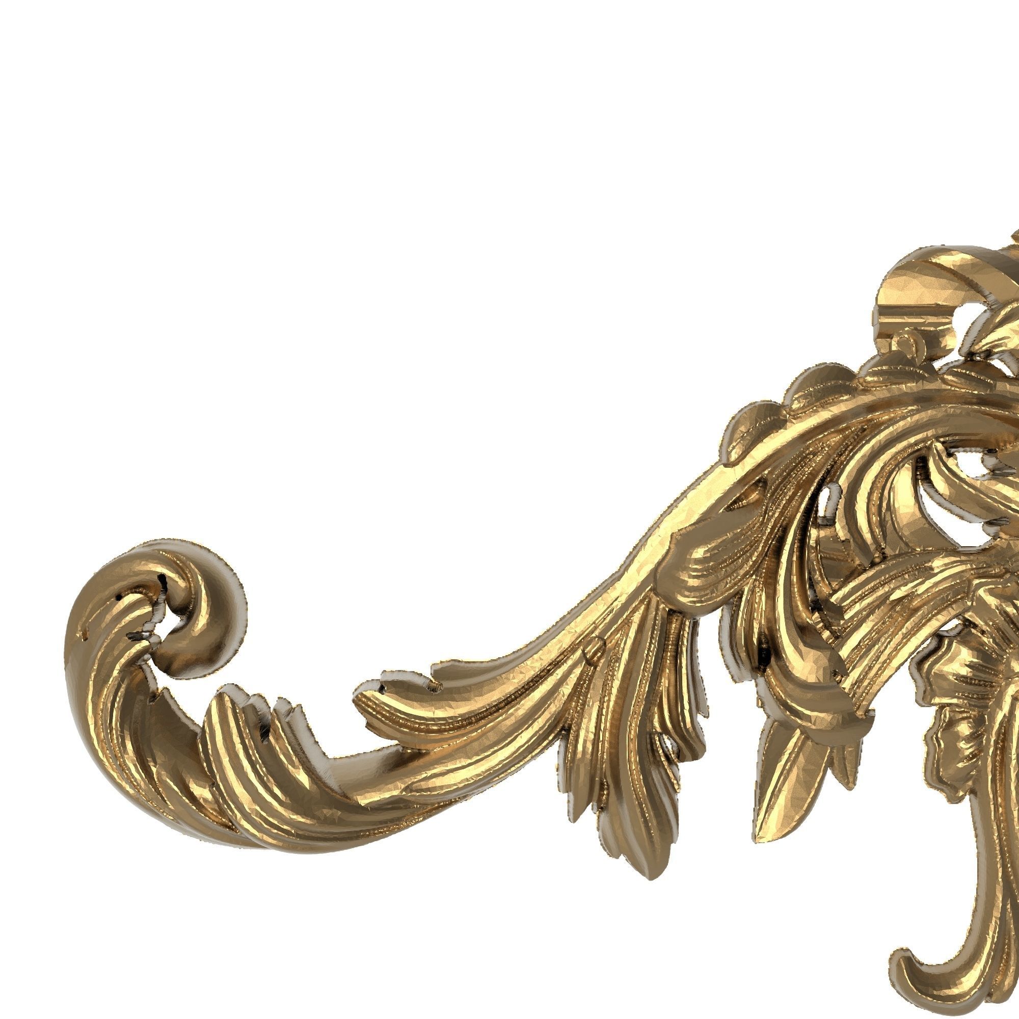 decorative pattern ready for 3D printing 3D model_2