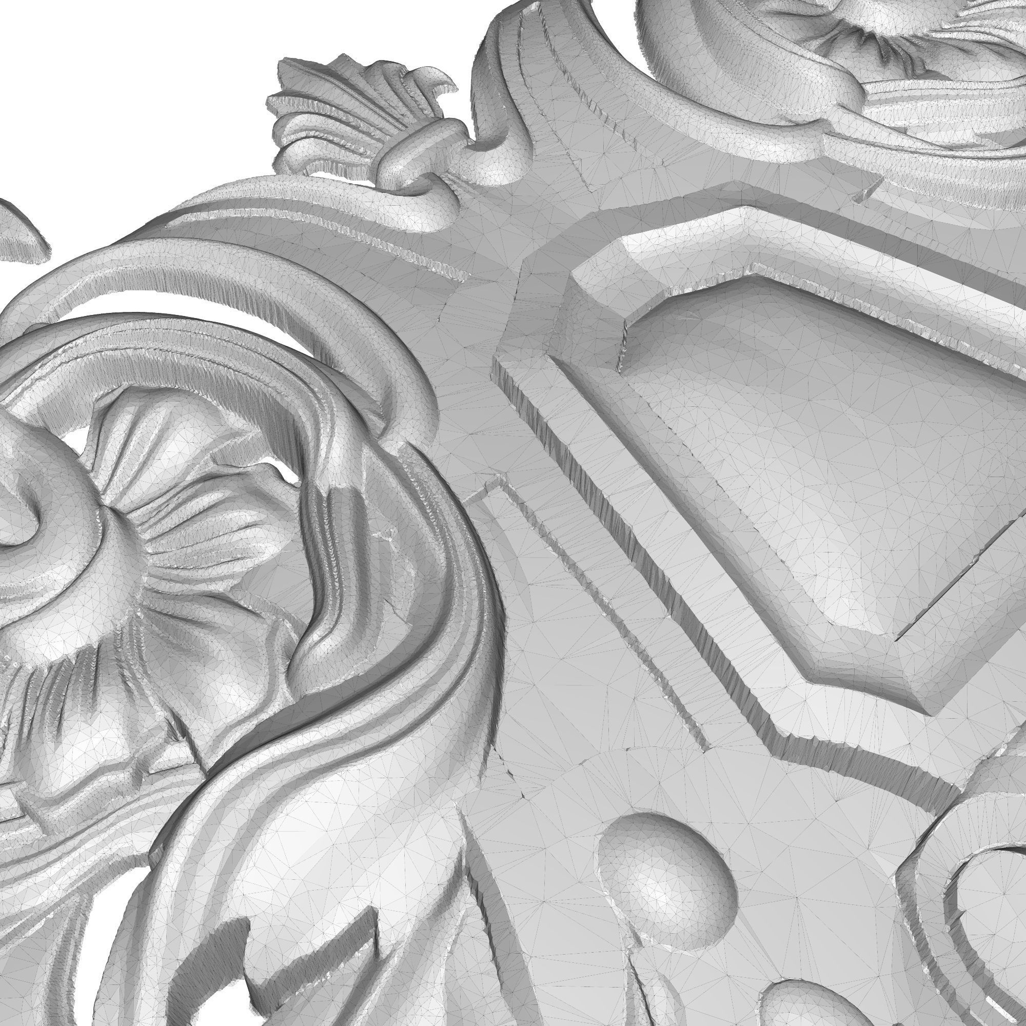 decorative pattern ready for 3D printing 3D model_6