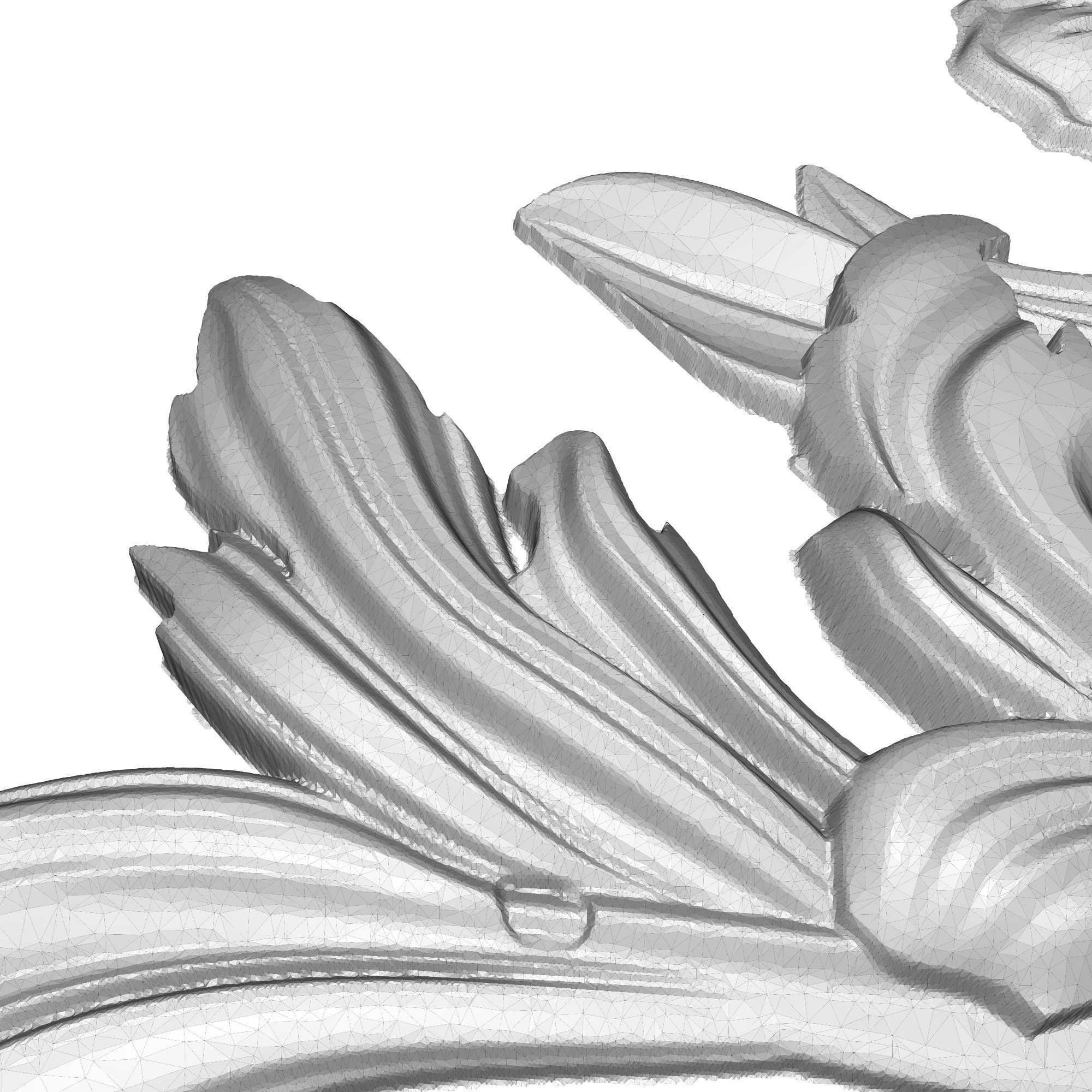 decorative pattern ready for 3D printing 3D model_7