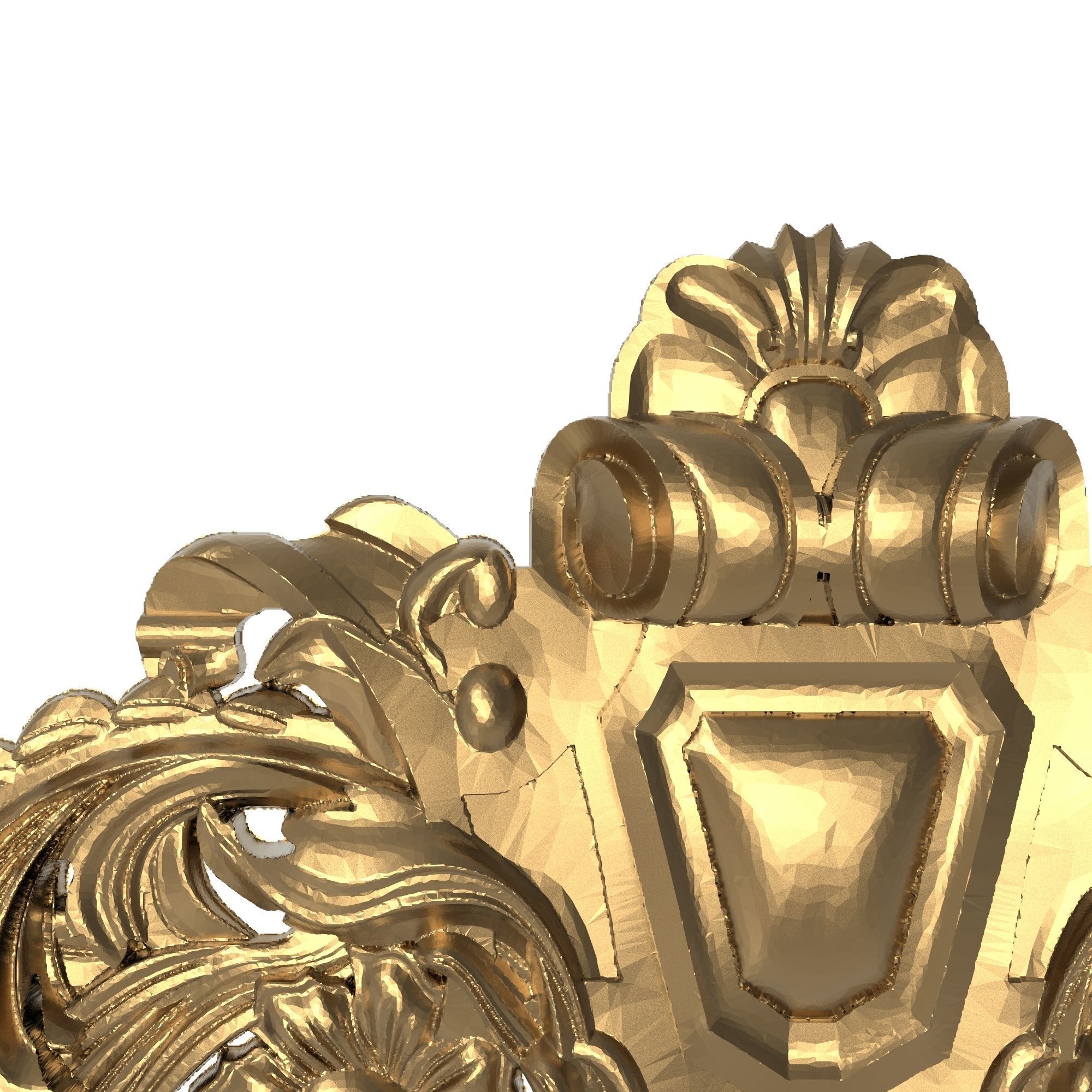 decorative pattern ready for 3D printing 3D model_1