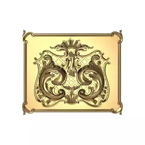  decorative pattern ready for 3D printing