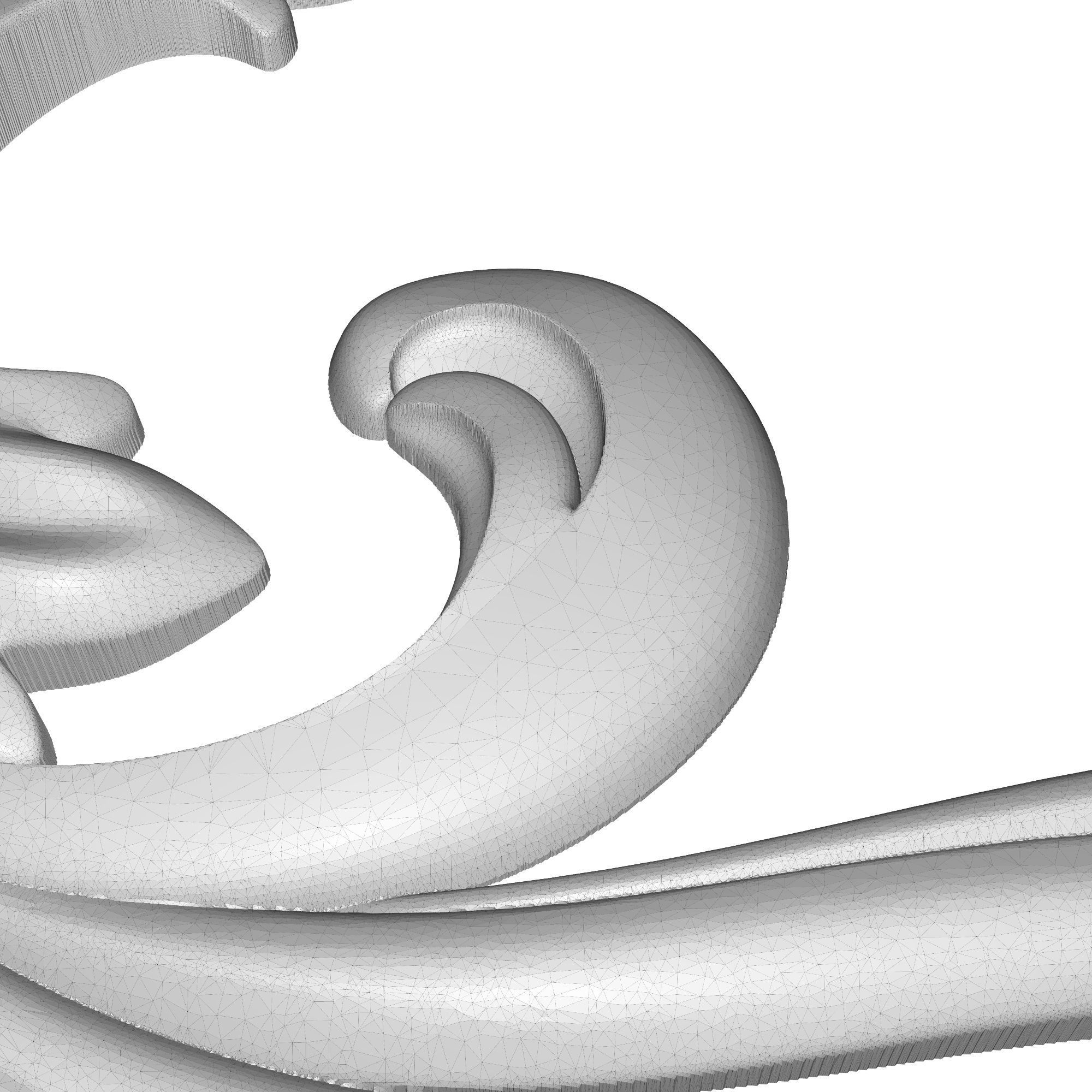  decorative pattern ready for 3D printing 3D model_6