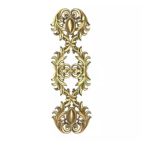  decorative pattern ready for 3D printing