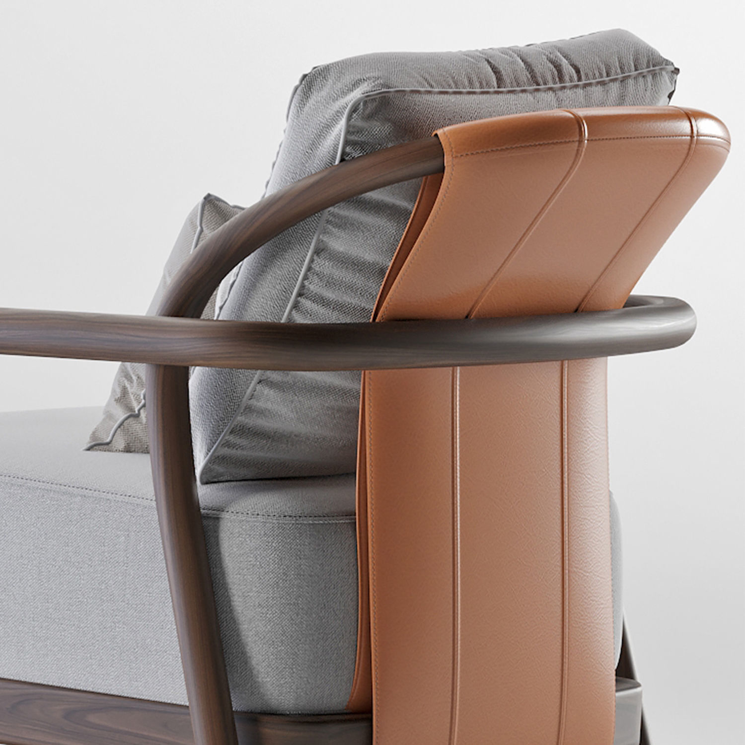 FLEXFORM ALISON Armchair 3D model_1