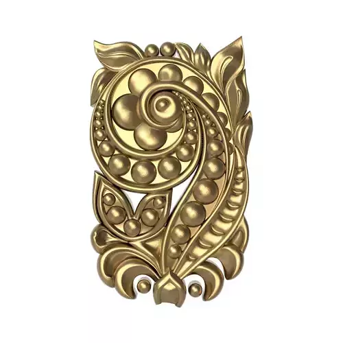  decorative pattern ready for 3D printing