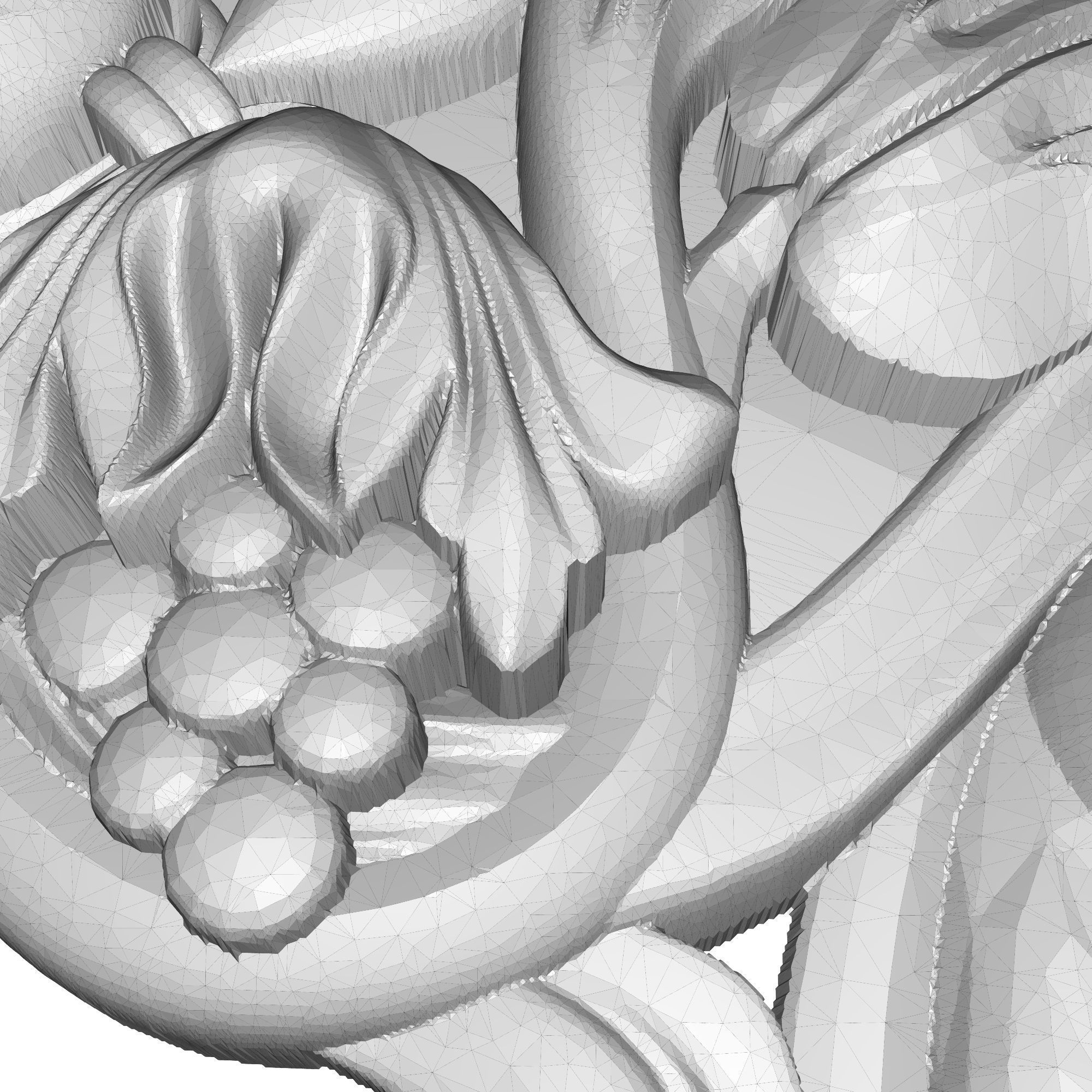 decorative pattern ready for 3D printing 3D model_6