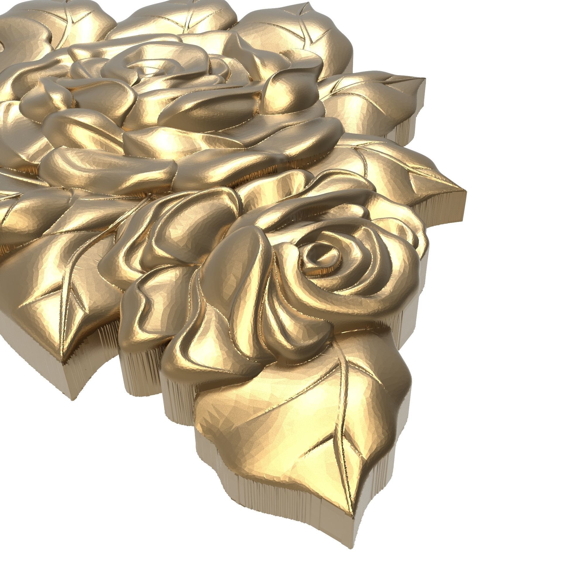 decorative pattern ready for 3D printing 3D model_4