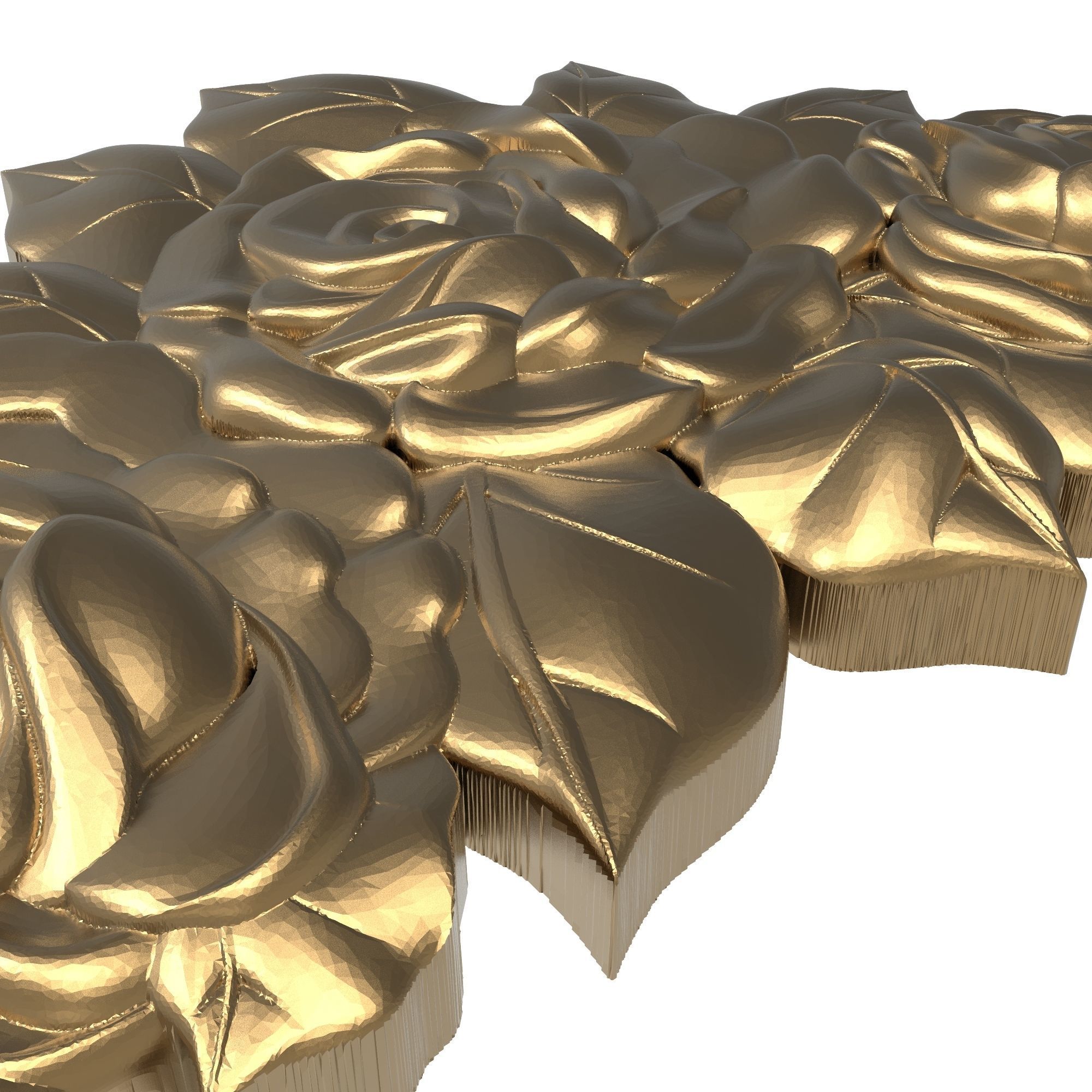 decorative pattern ready for 3D printing 3D model_3