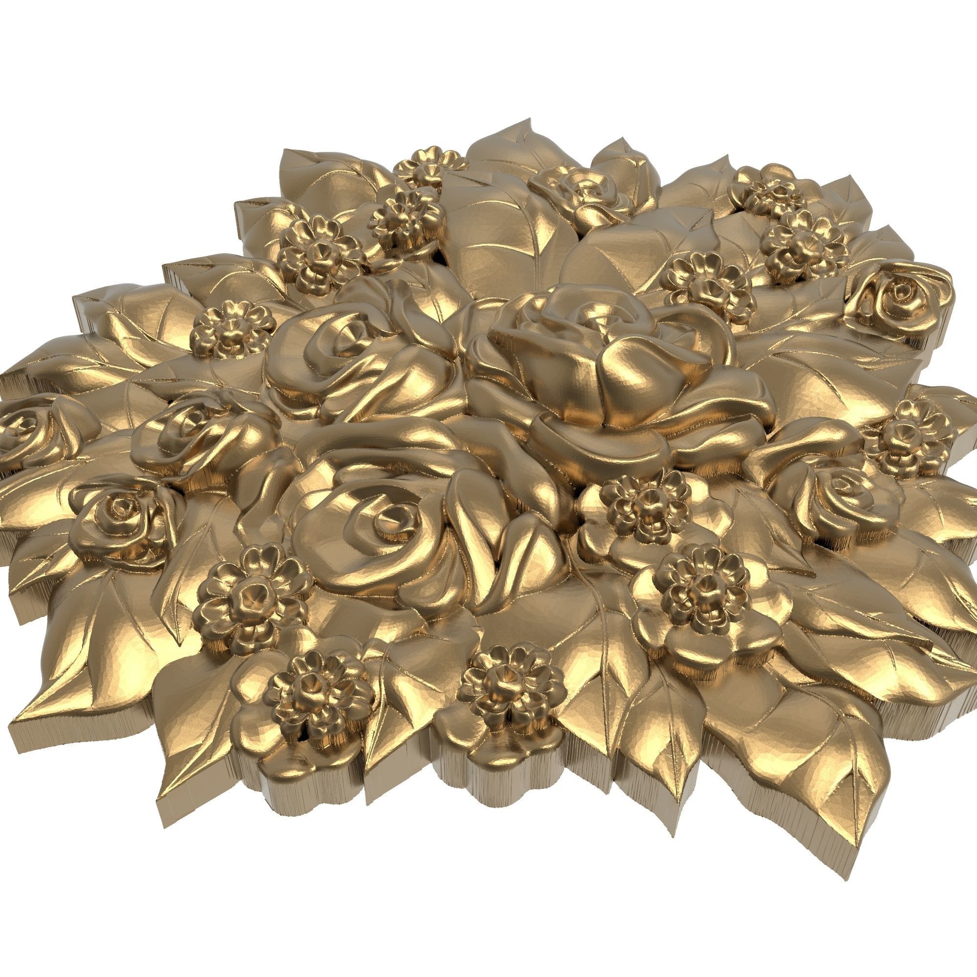 decorative pattern ready for 3D printing 3D model_6