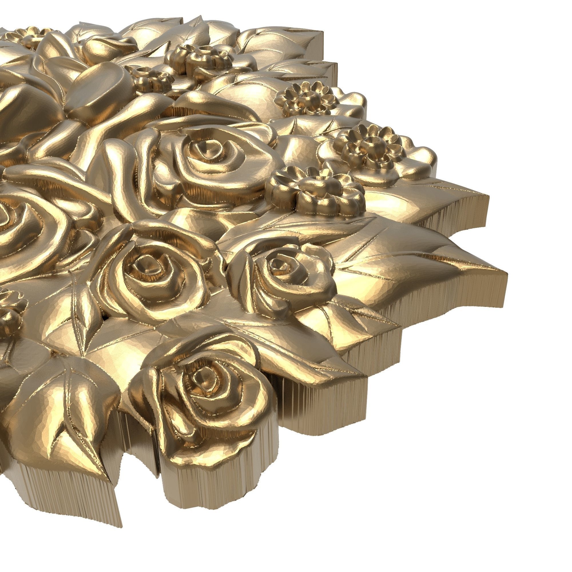 decorative pattern ready for 3D printing 3D model_3