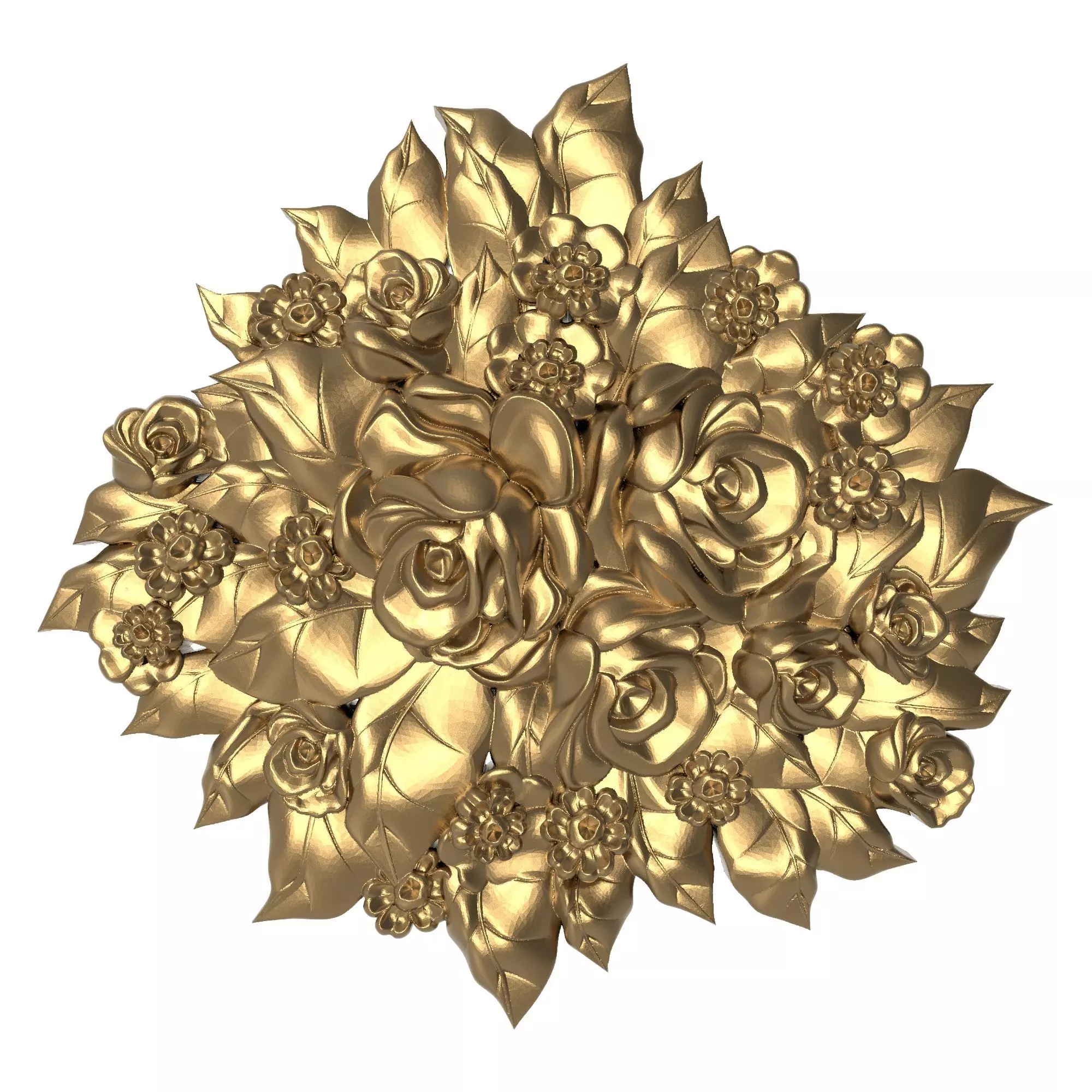 decorative pattern ready for 3D printing 3D model_0