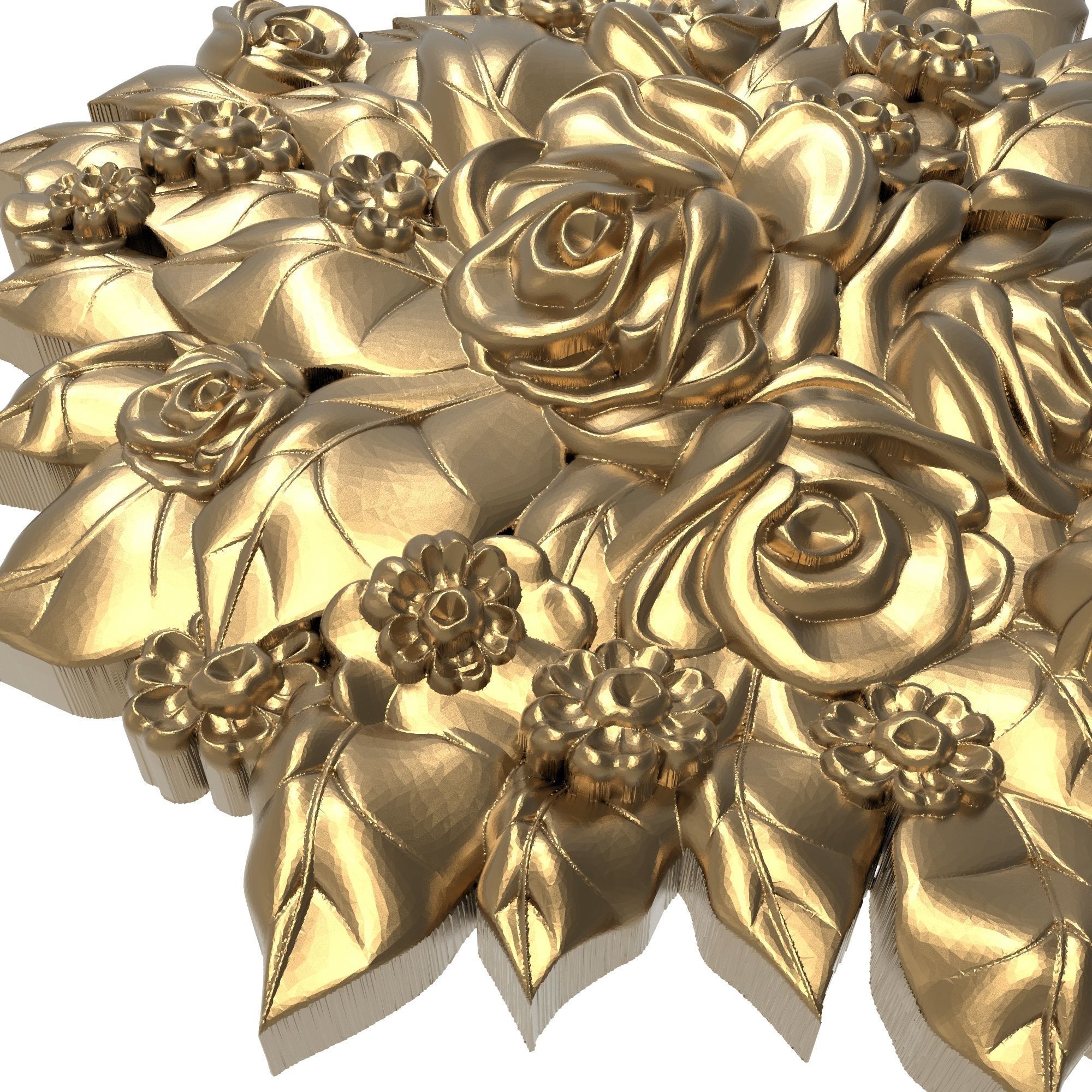 decorative pattern ready for 3D printing 3D model_2
