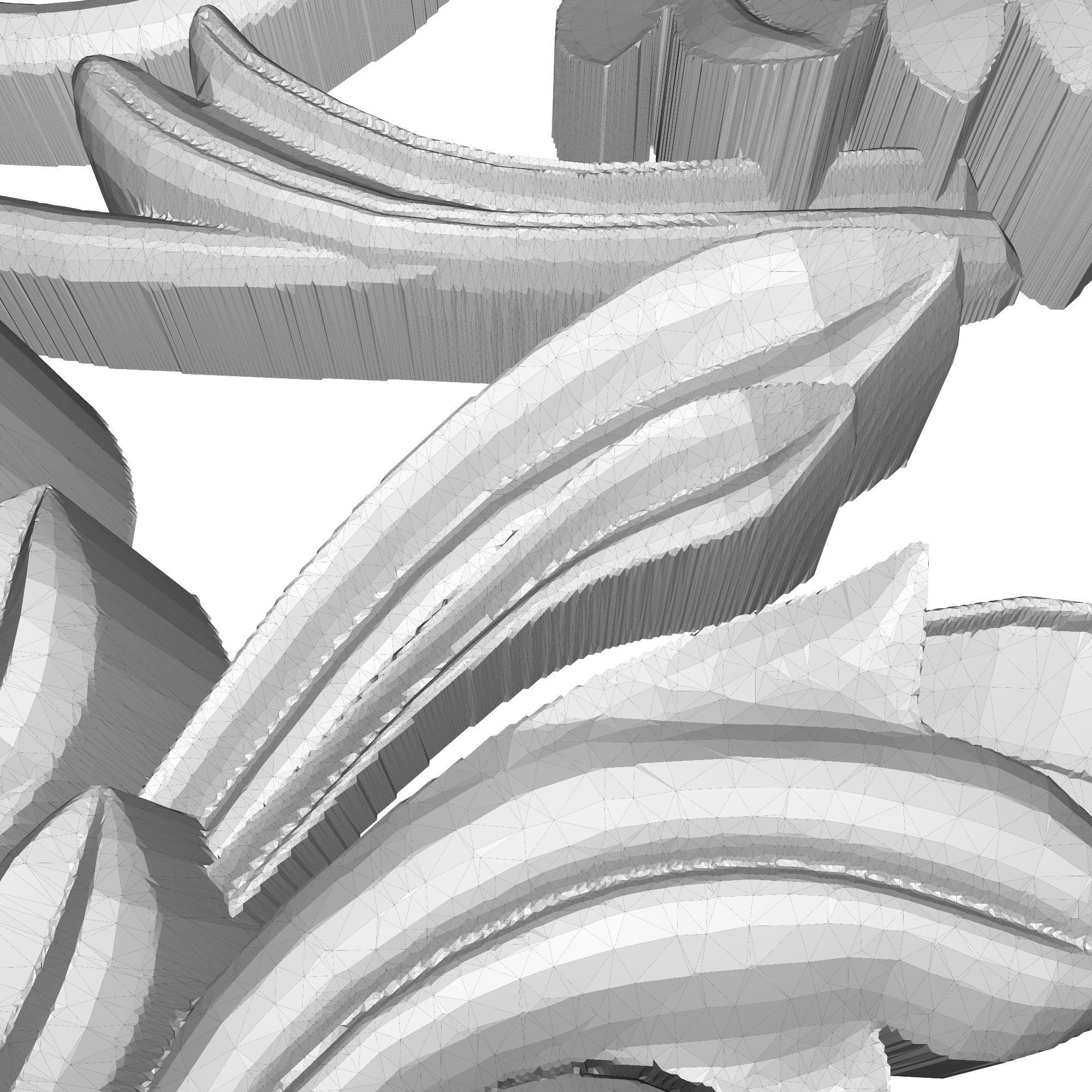 decorative pattern ready for 3D printing 3D model_6