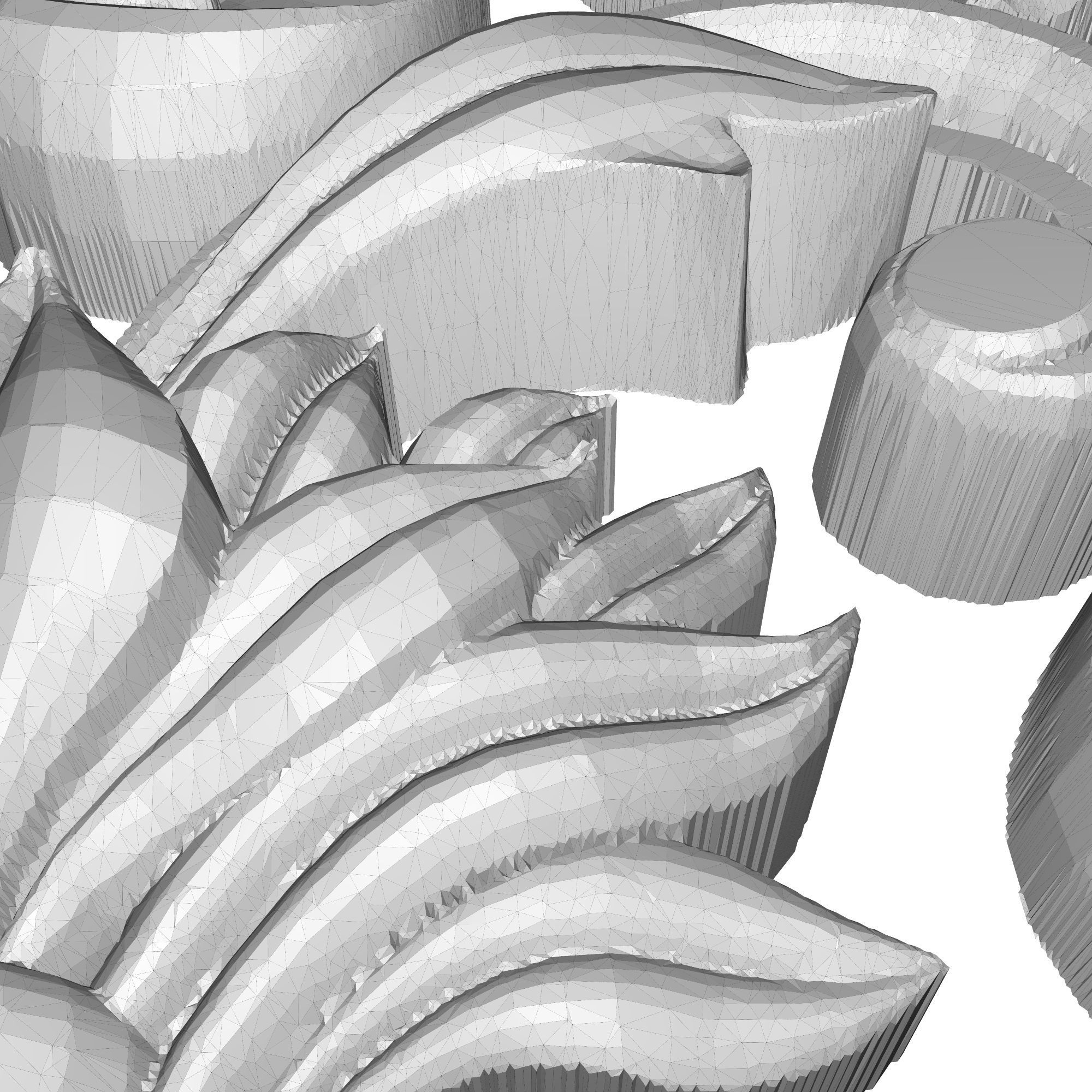 decorative pattern ready for 3D printing 3D model_7