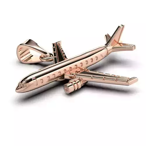 Airplane airbus pendant 3D print model