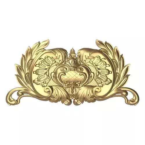  decorative pattern ready for 3D printing