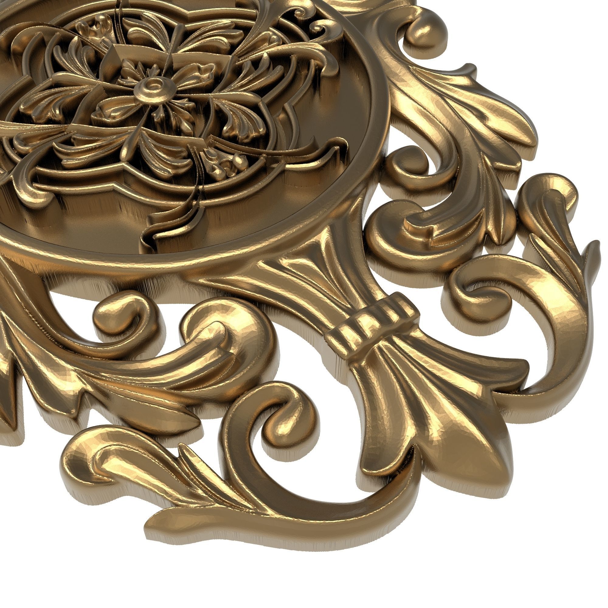  decorative pattern ready for 3D printing 3D model_3